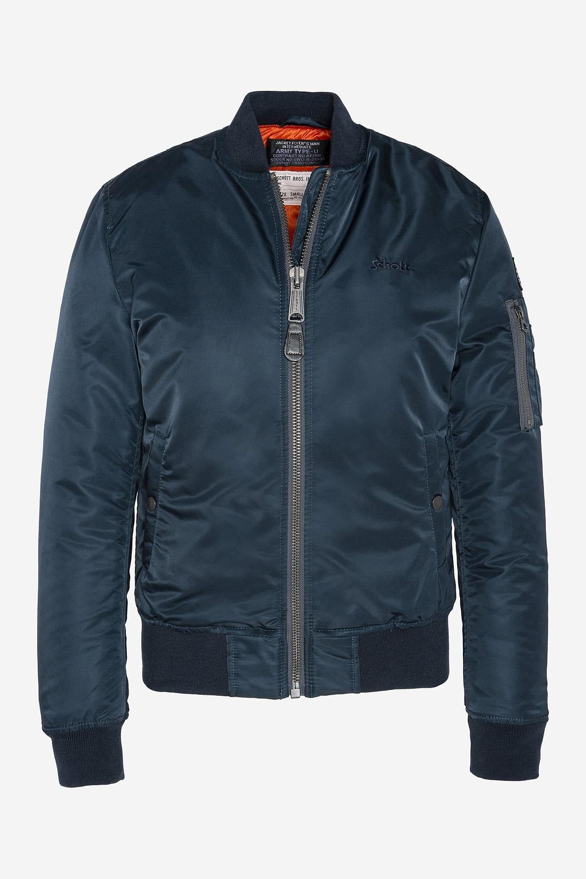 Chaqueta Hombre Schott AIRFORCEWRS NAVY — vista 4