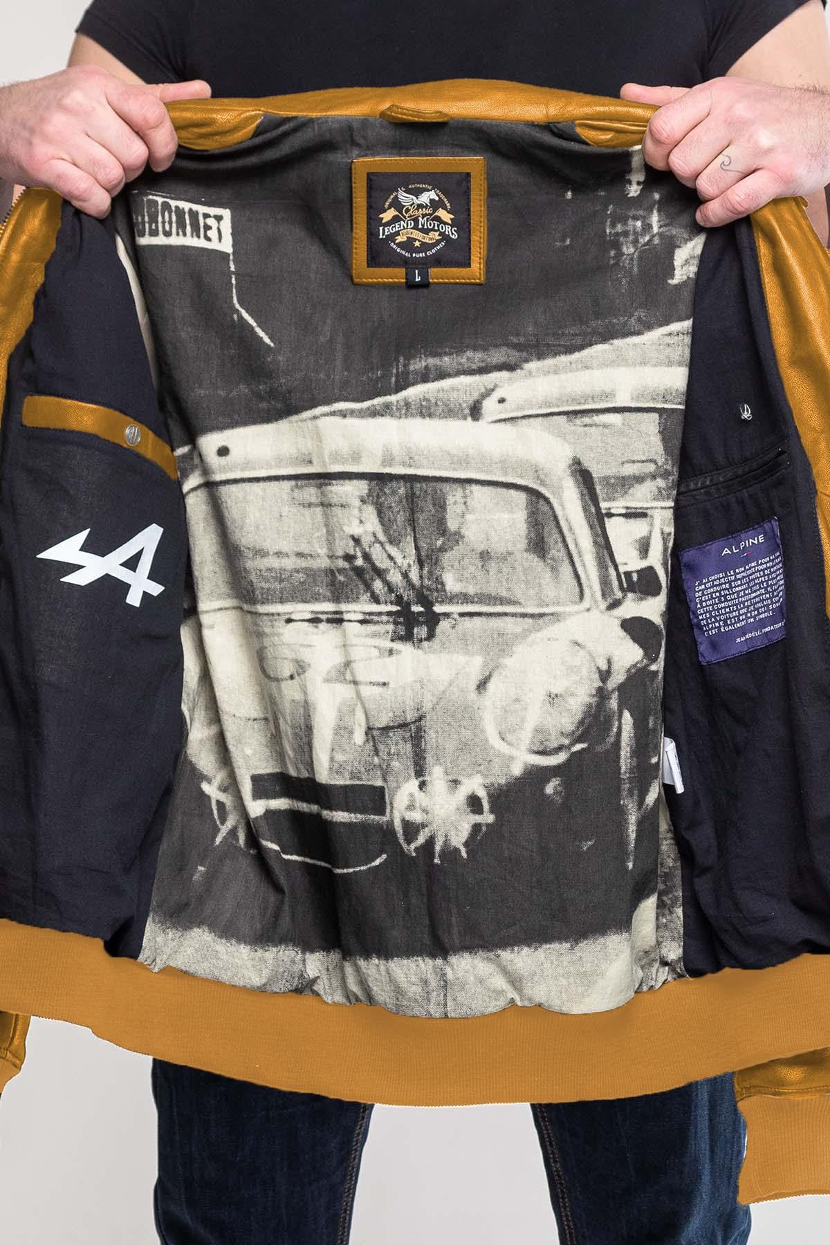 Blouson Homme Alpine JEAN SHEEP CROWN YELLOW — vue 5