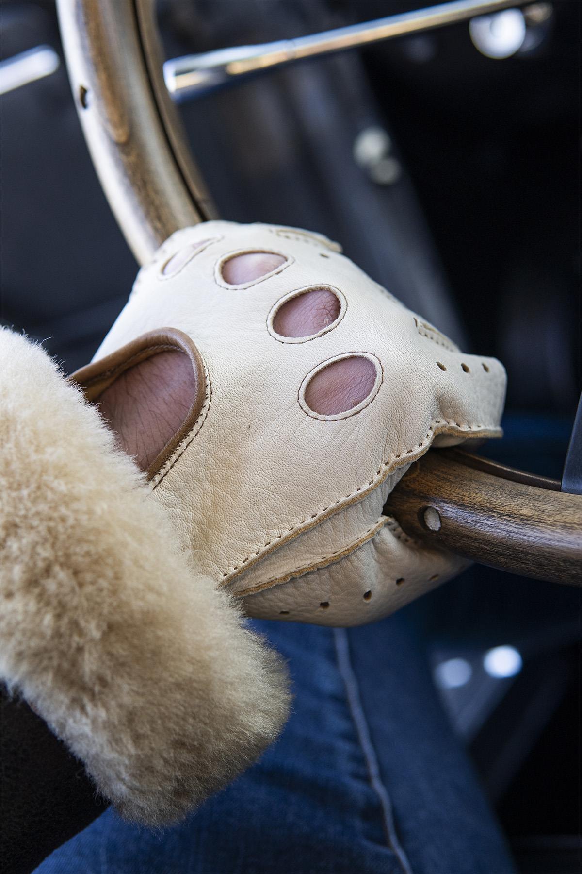 Herren Handschuhe Glove Story 22116NF 206/CREME — Ansicht 1
