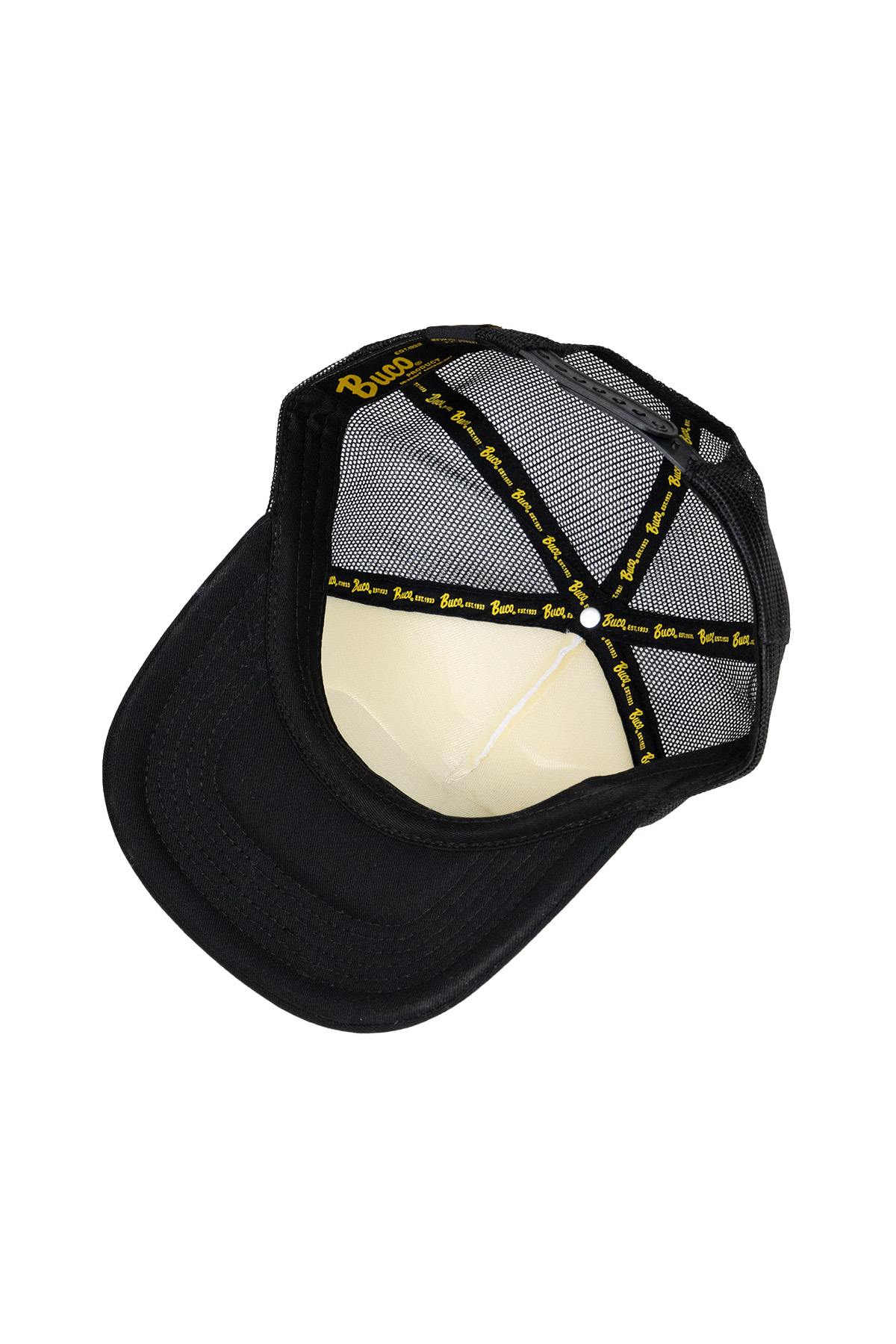 Herren Kappe Buco TRUCK LOGO WHITE/BLACK — Ansicht 3