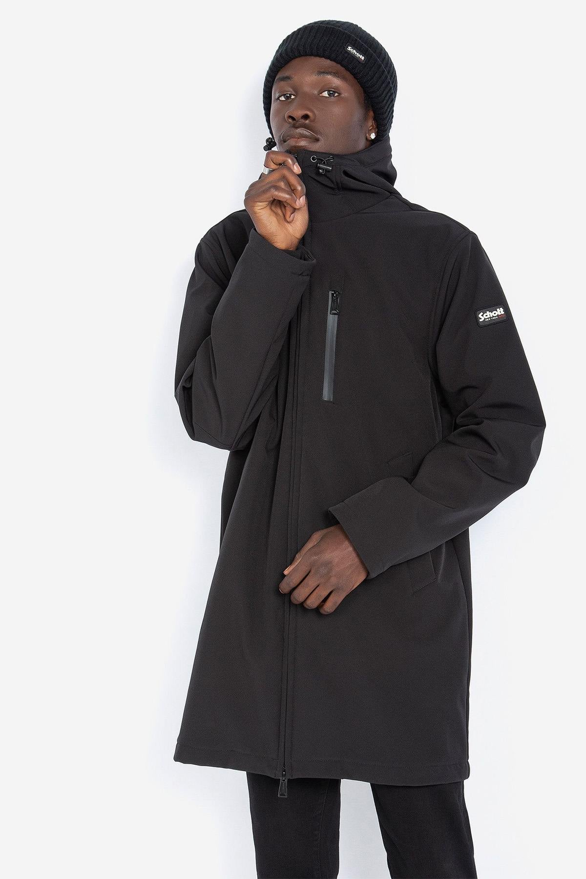 Veste Homme Schott KALVIN BLACK — vue 2
