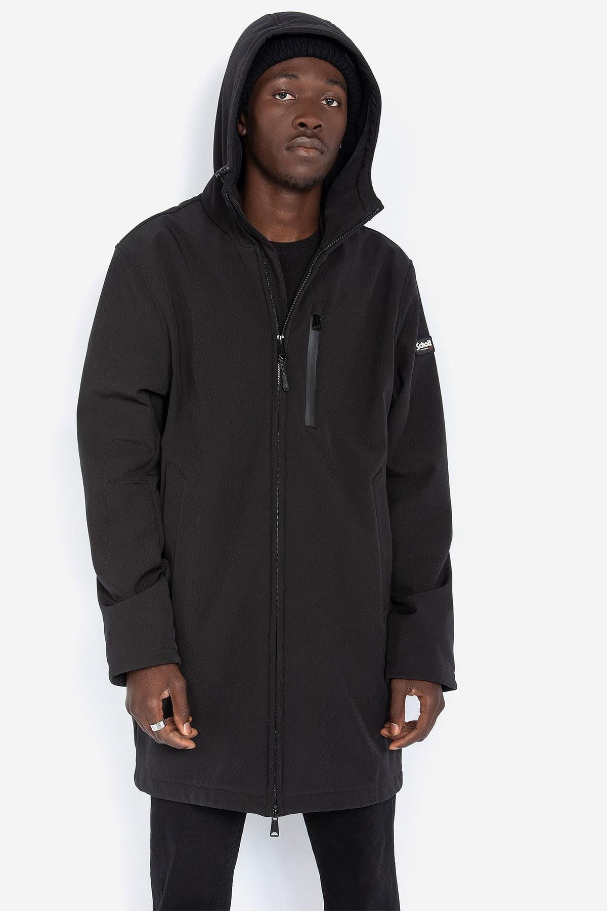 Veste Homme Schott KALVIN BLACK — vue 1