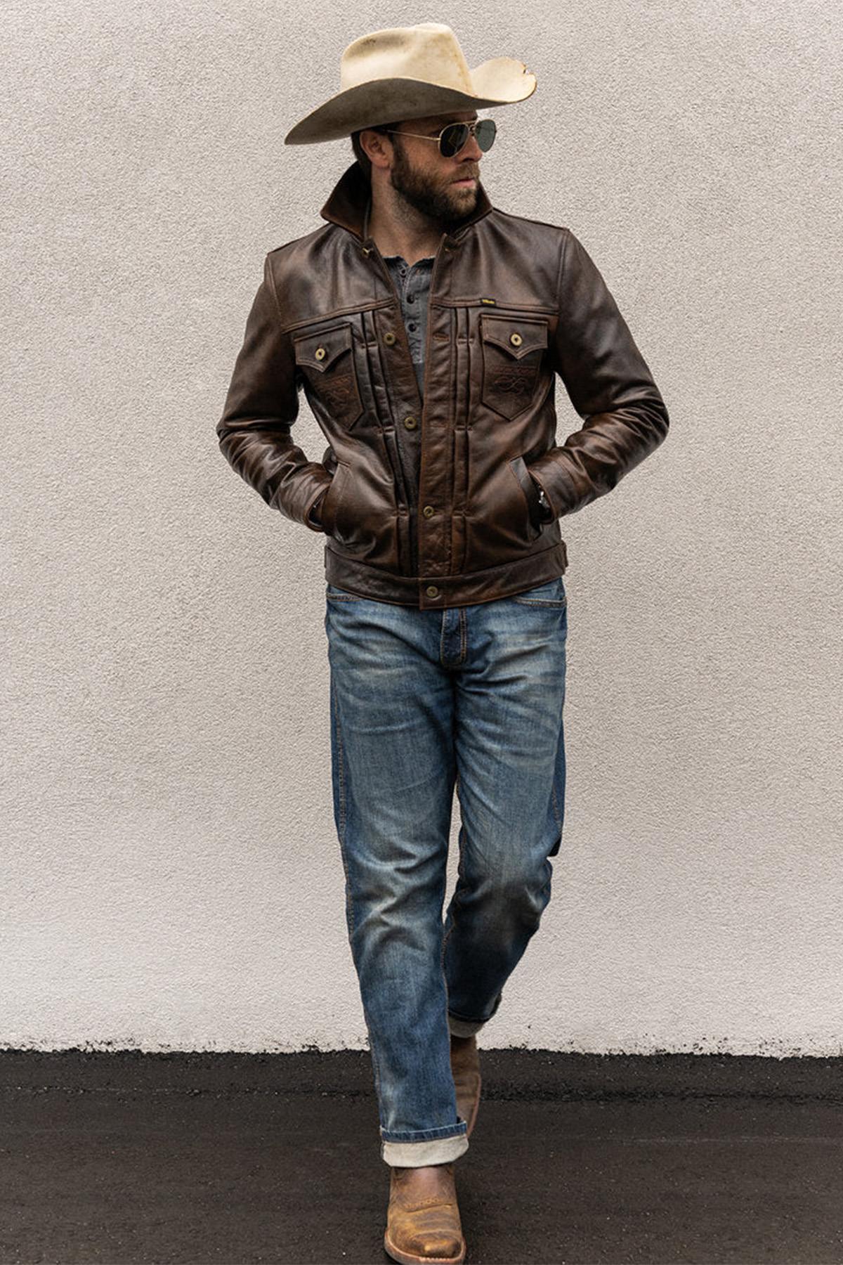 Herren Jacke Master CONVOY RUST — Ansicht 12