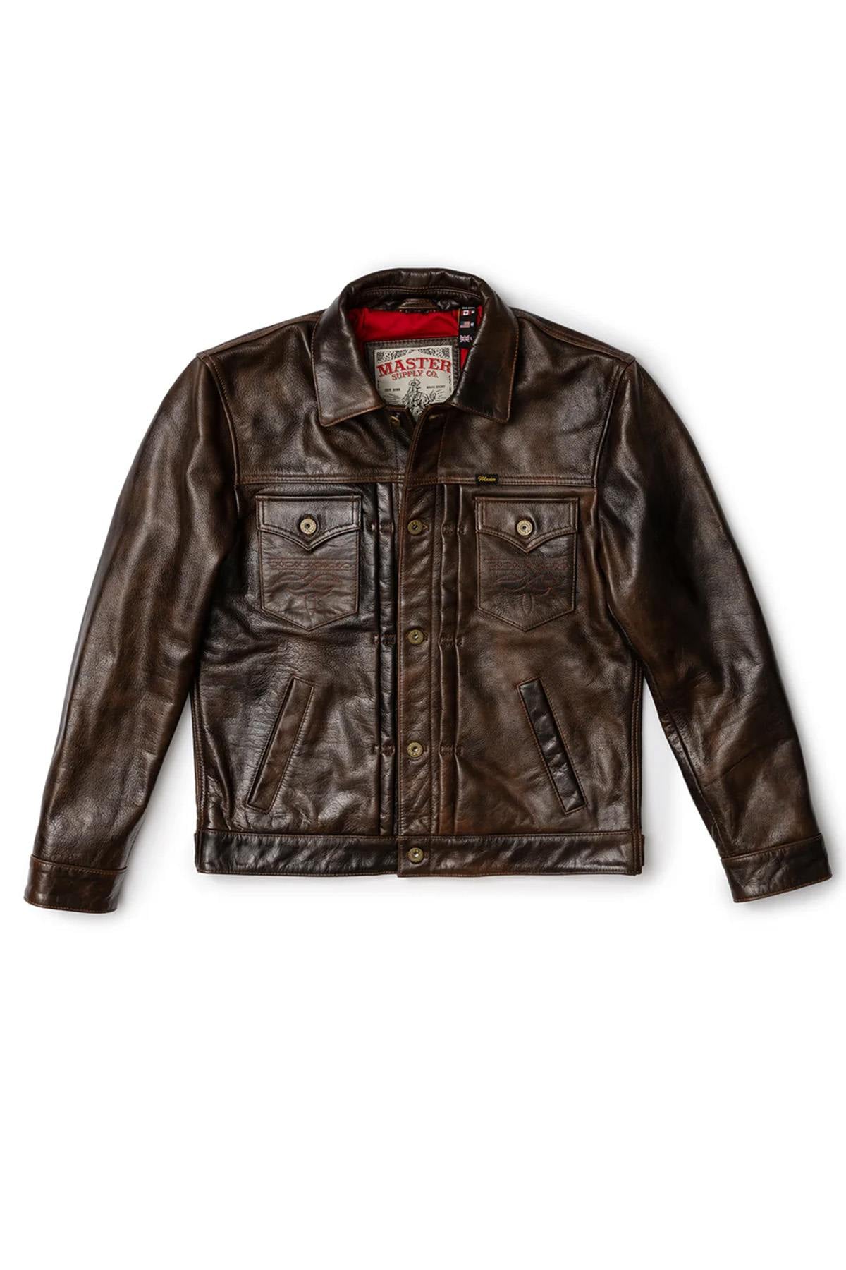 Herren Jacke Master CONVOY RUST — Ansicht 13