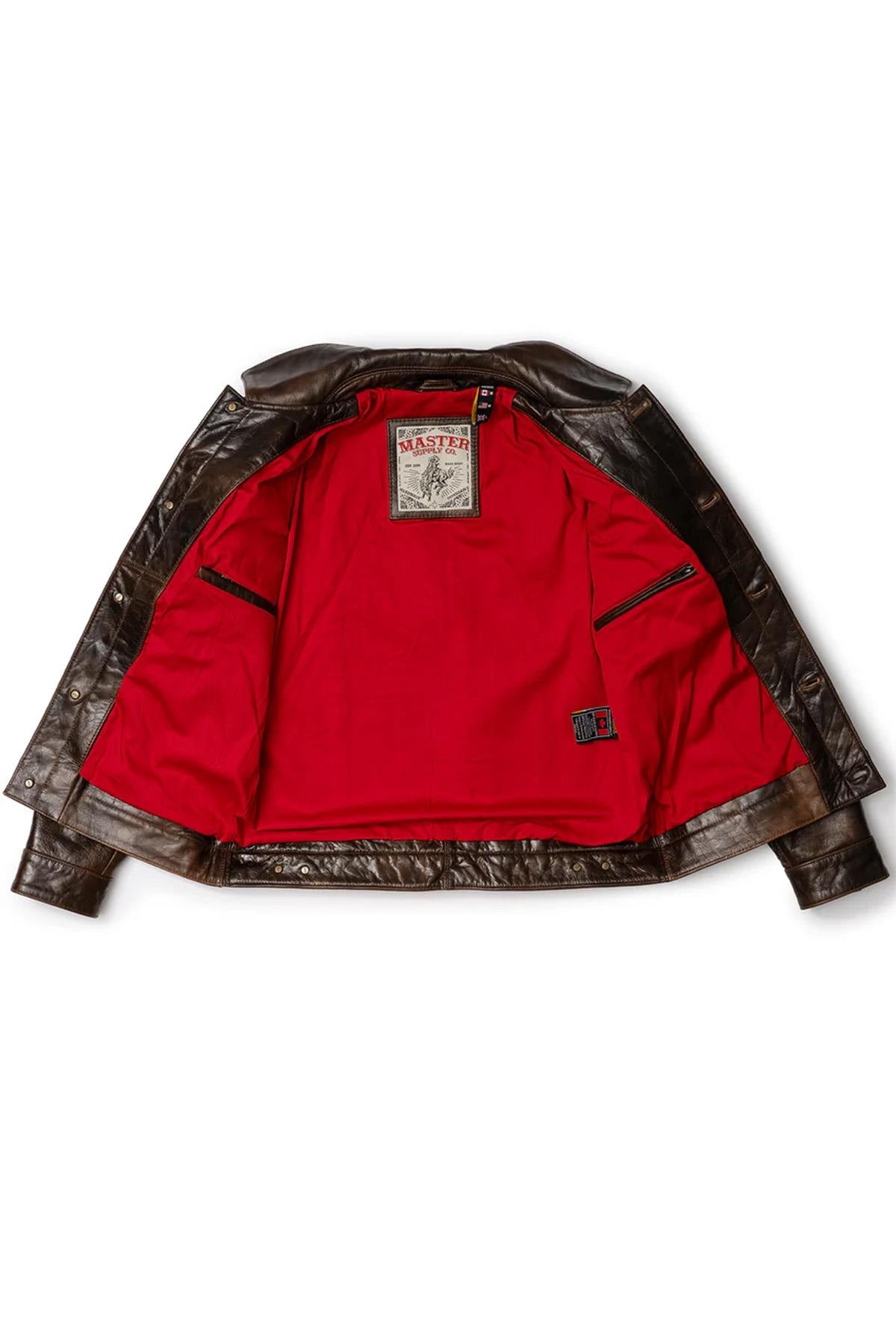 Herren Jacke Master CONVOY RUST — Ansicht 14