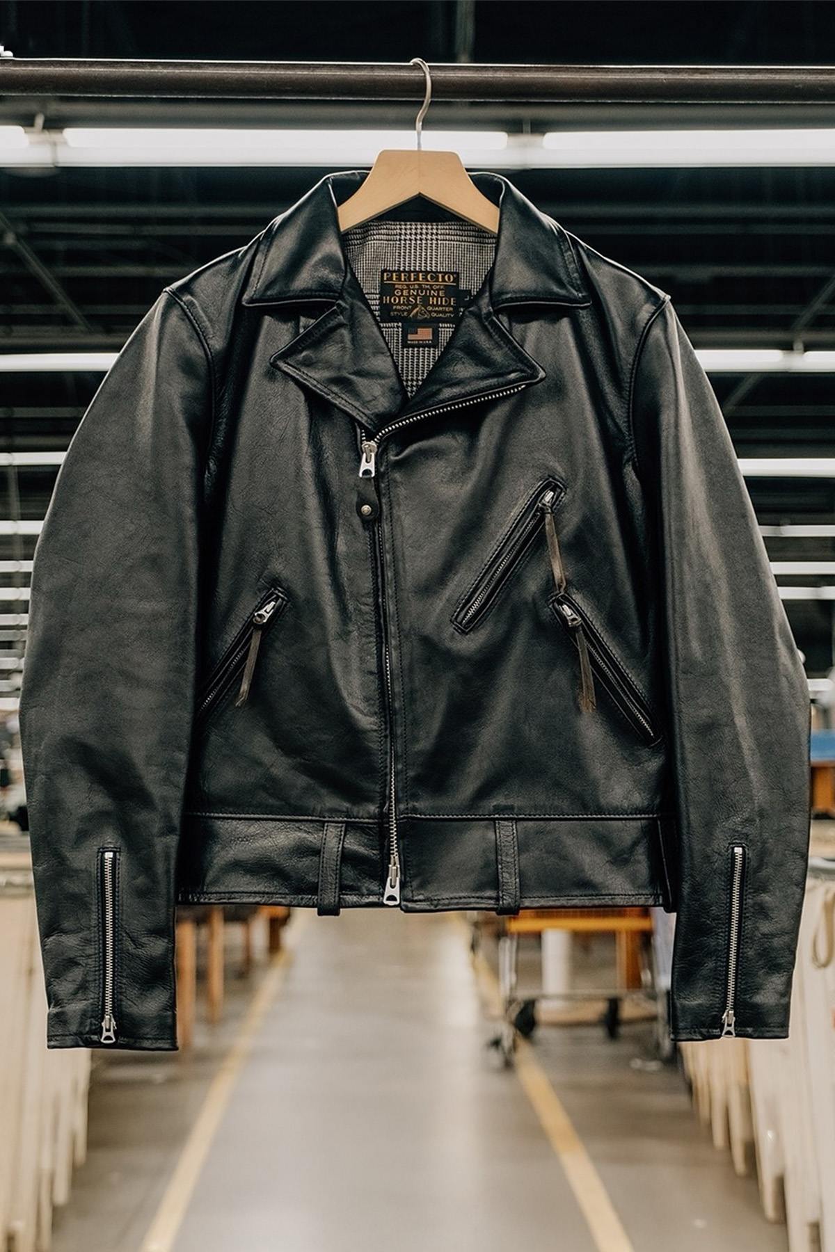 Chaqueta Hombre Schott P617H BLACK — vista 5