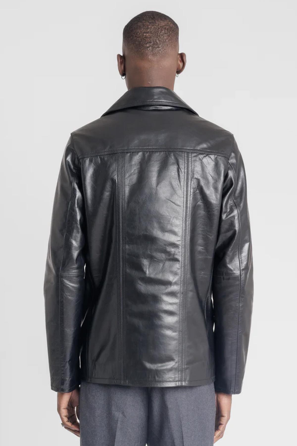 Chaqueta Hombre Serge Pariente TAGGART HOOD BUFFLE BLACK — vista 11
