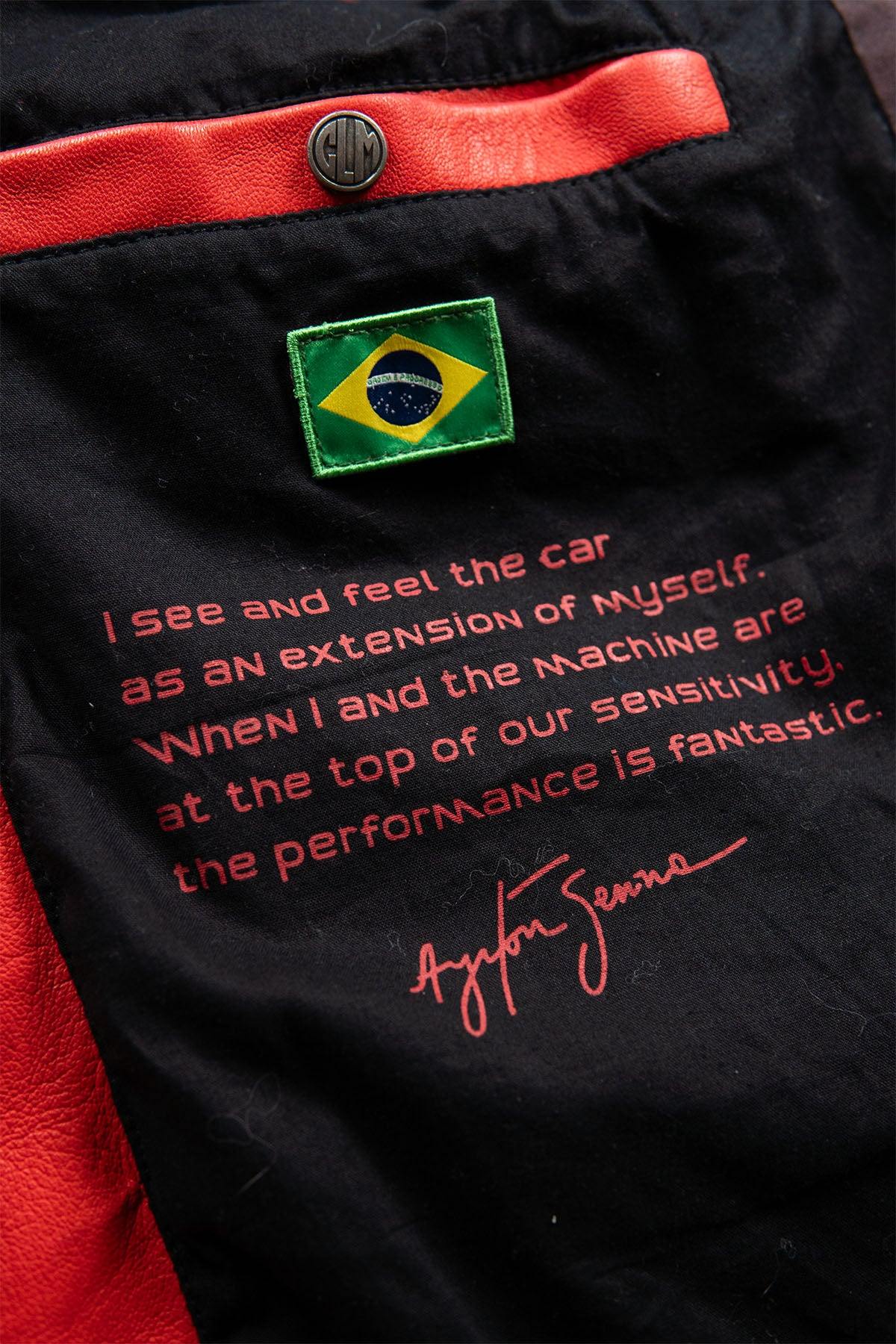 Blouson Homme Ayrton Senna MAGIC SENNA RED SENNA — vue 8