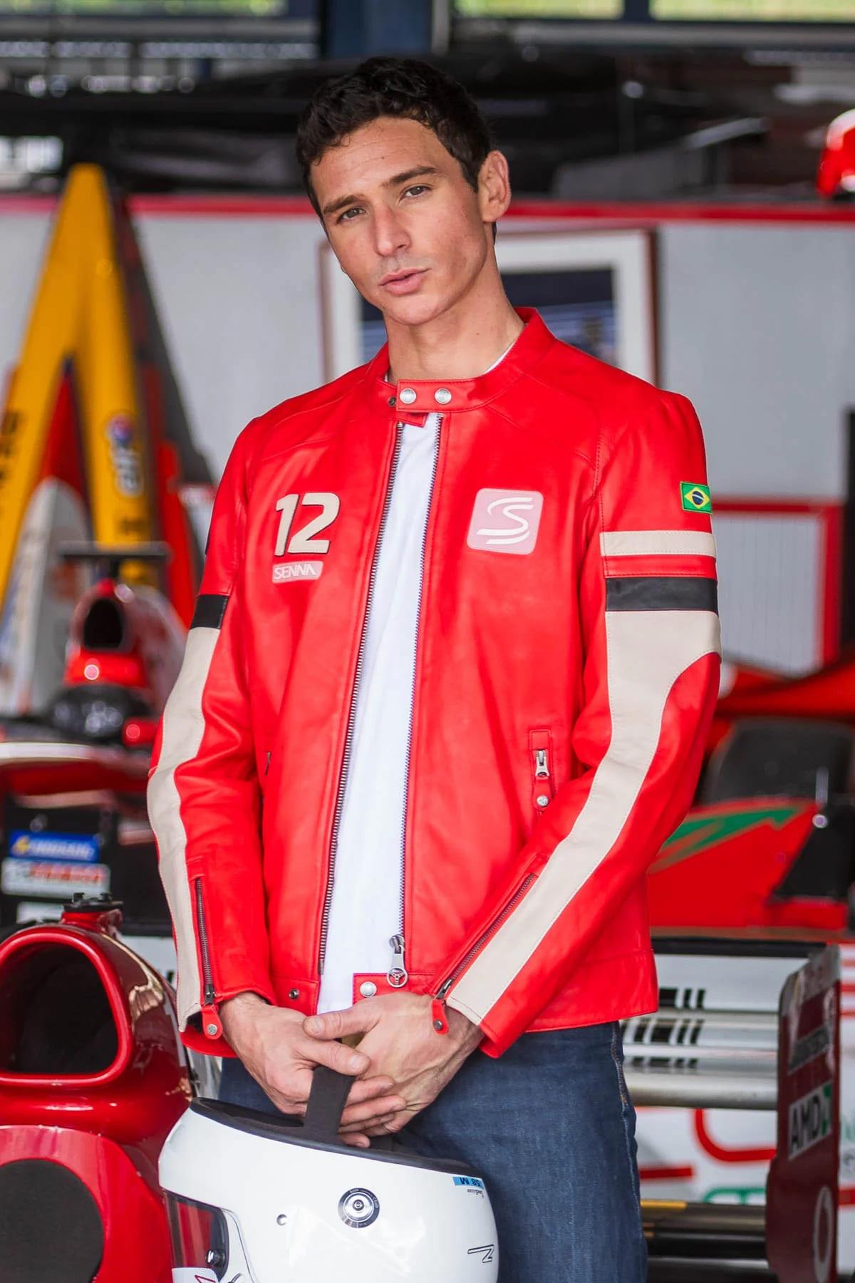 Blouson Homme Ayrton Senna MAGIC SENNA RED SENNA — vue 1