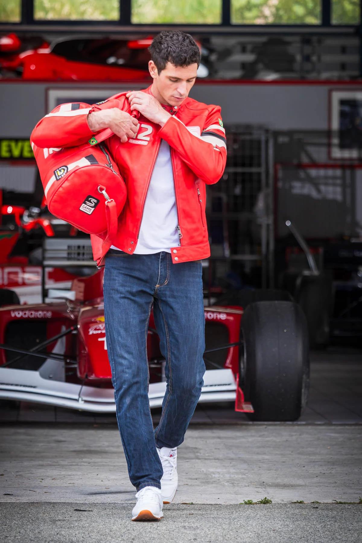 Blouson Homme Ayrton Senna MAGIC SENNA RED SENNA — vue 13