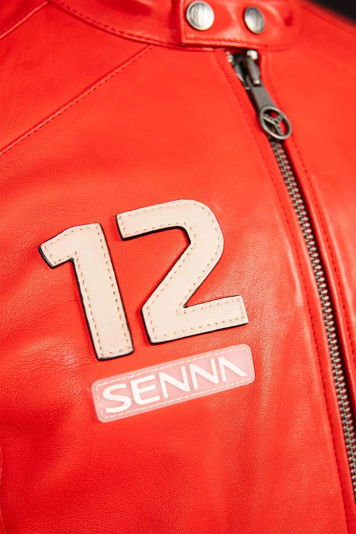 Blouson Homme Ayrton Senna MAGIC SENNA RED SENNA — vue 10