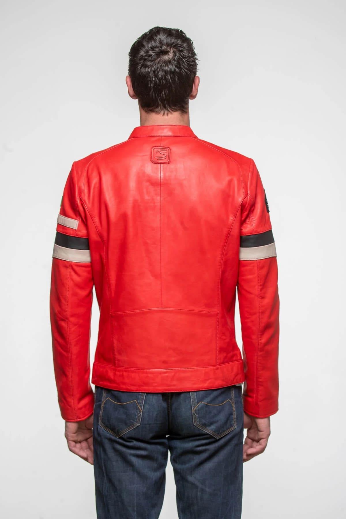 Blouson Homme Ayrton Senna MAGIC SENNA RED SENNA — vue 6