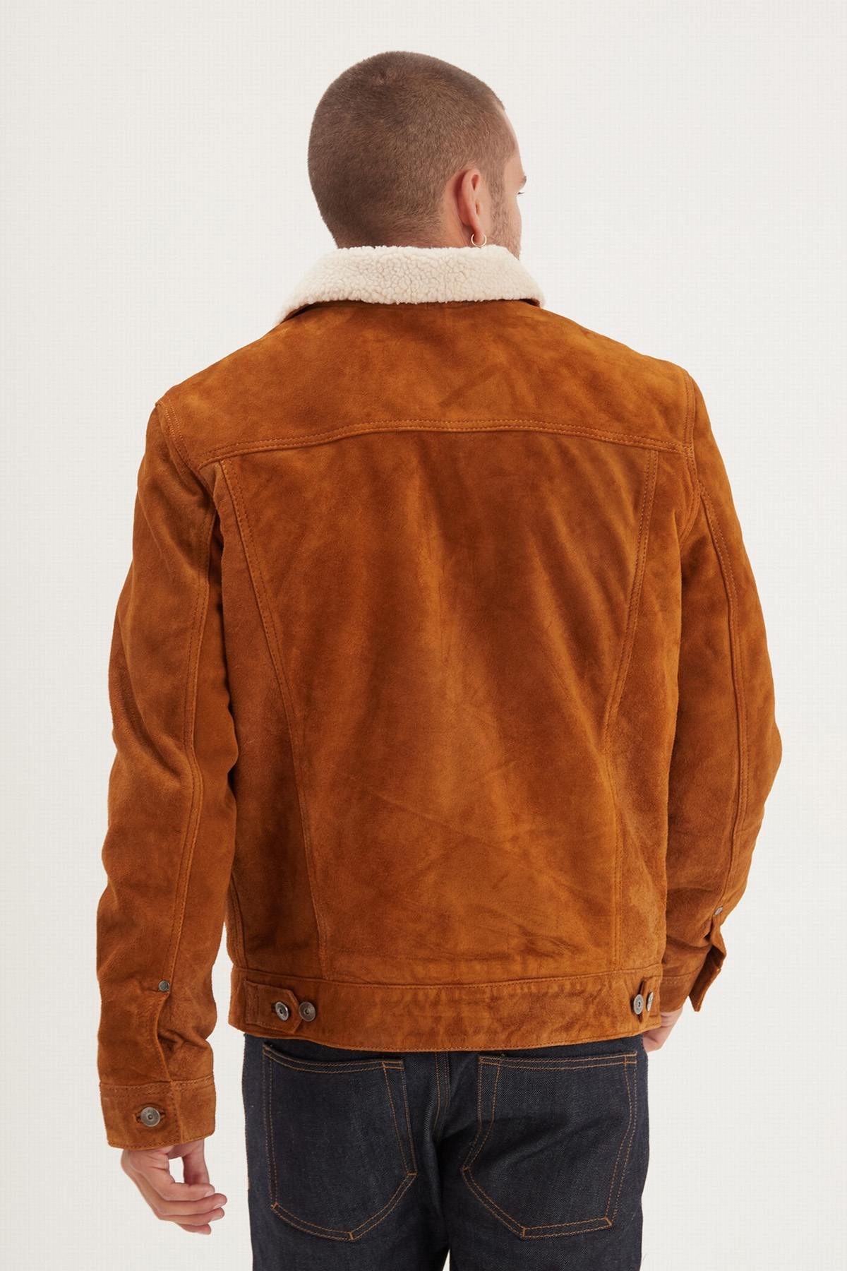 Herren Jacke Iron & Resin OPEN ROAD BUFFALO JACKET COGNAC — Ansicht 3