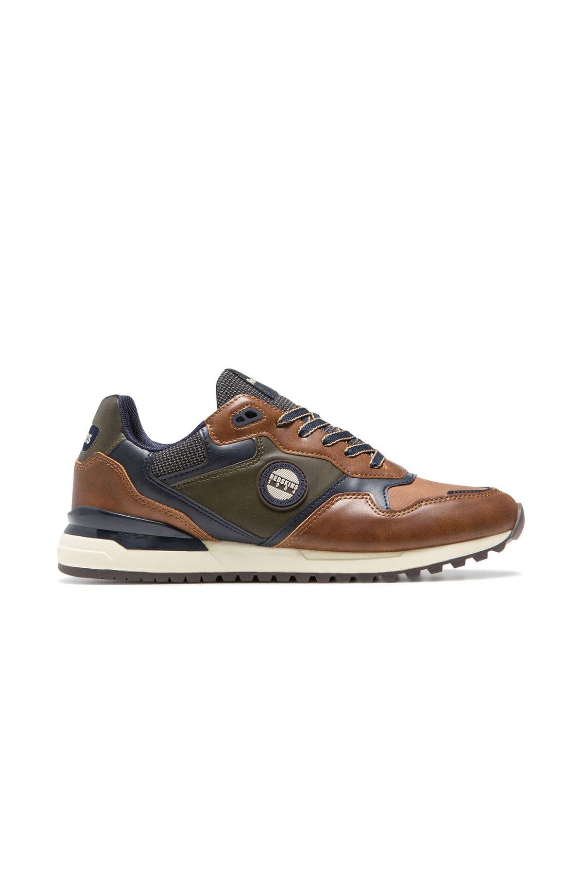 Zapatillas De Lona Hombre Redskins OYATO BRANDY KAKI MARINE — vista 3