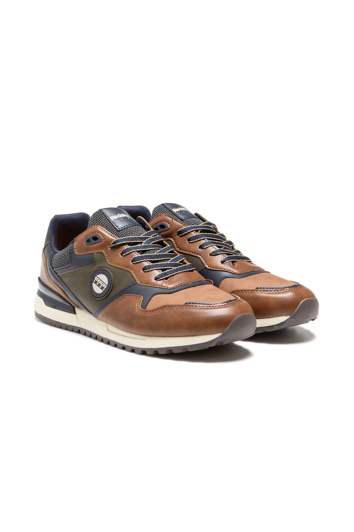Zapatillas De Lona Hombre Redskins OYATO BRANDY KAKI MARINE — vista 1