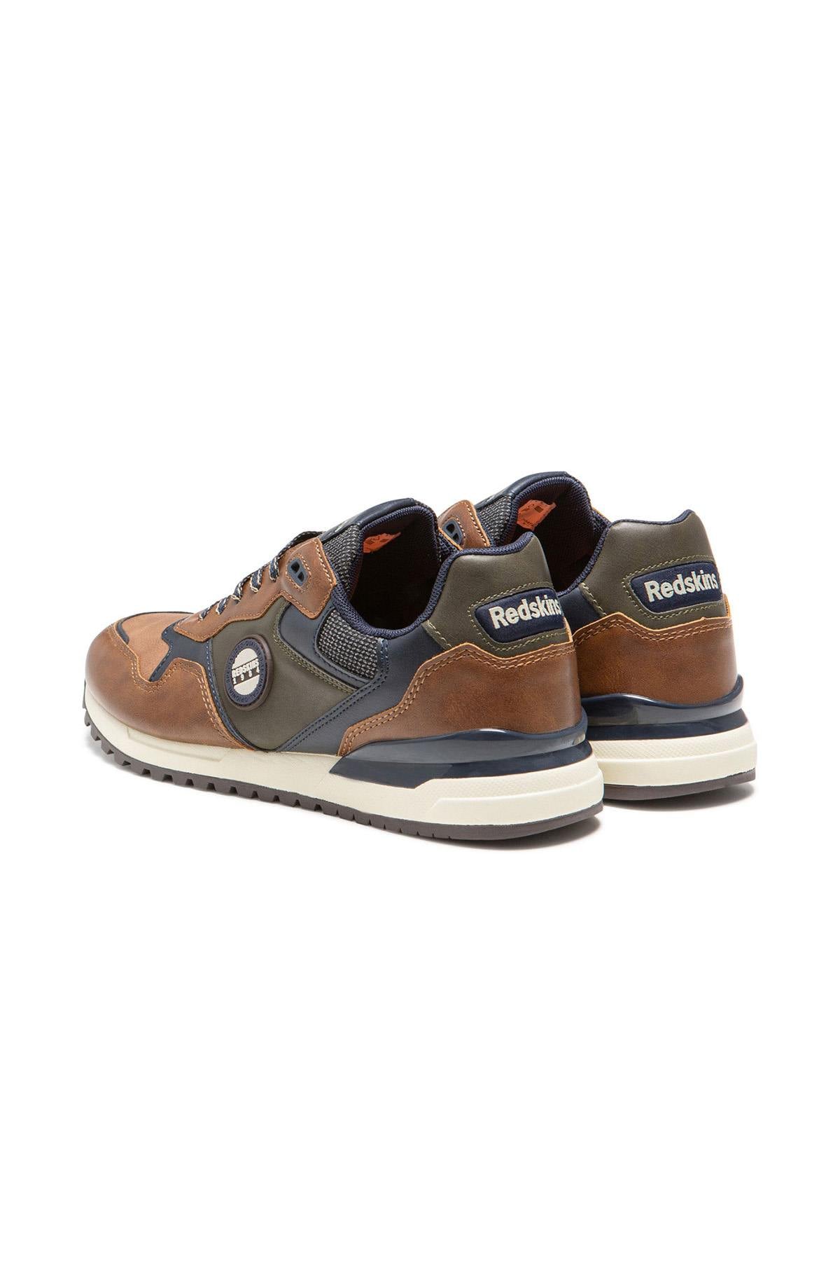 Zapatillas De Lona Hombre Redskins OYATO BRANDY KAKI MARINE — vista 2