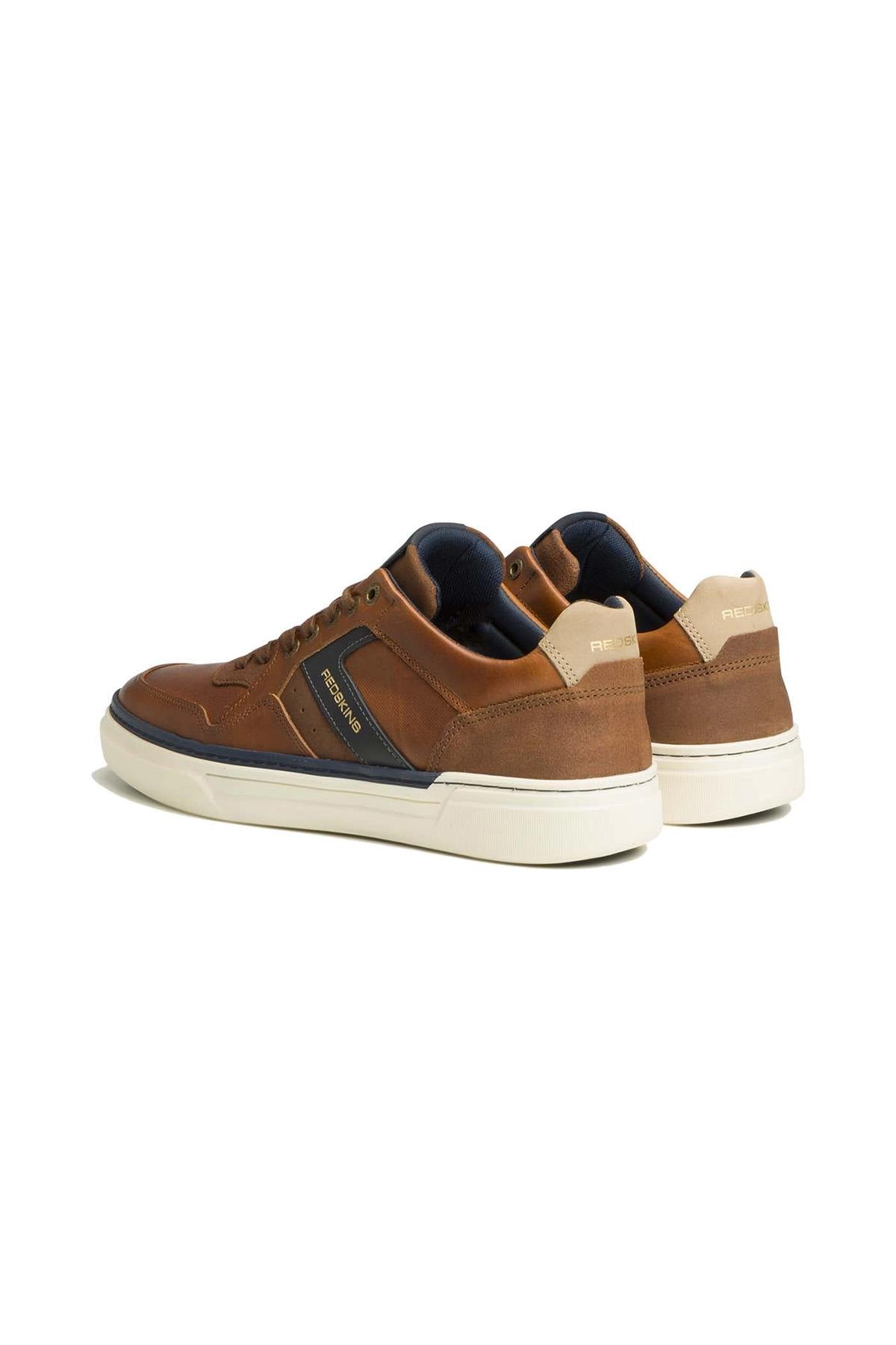 Zapatos De Piel Hombre Redskins LERMI COGNAC MARINE BEIGE — vista 2