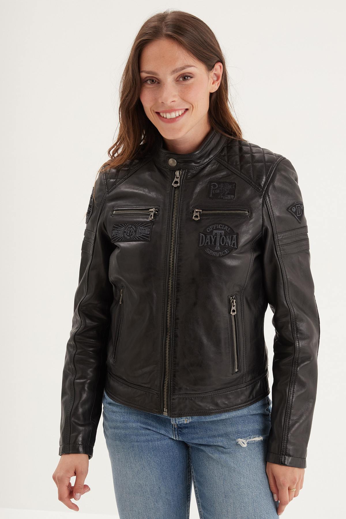 Damen Jacke Rose Garden WALKORA SHEEP ATLAS VEG BLACK/BLACK — Ansicht 2