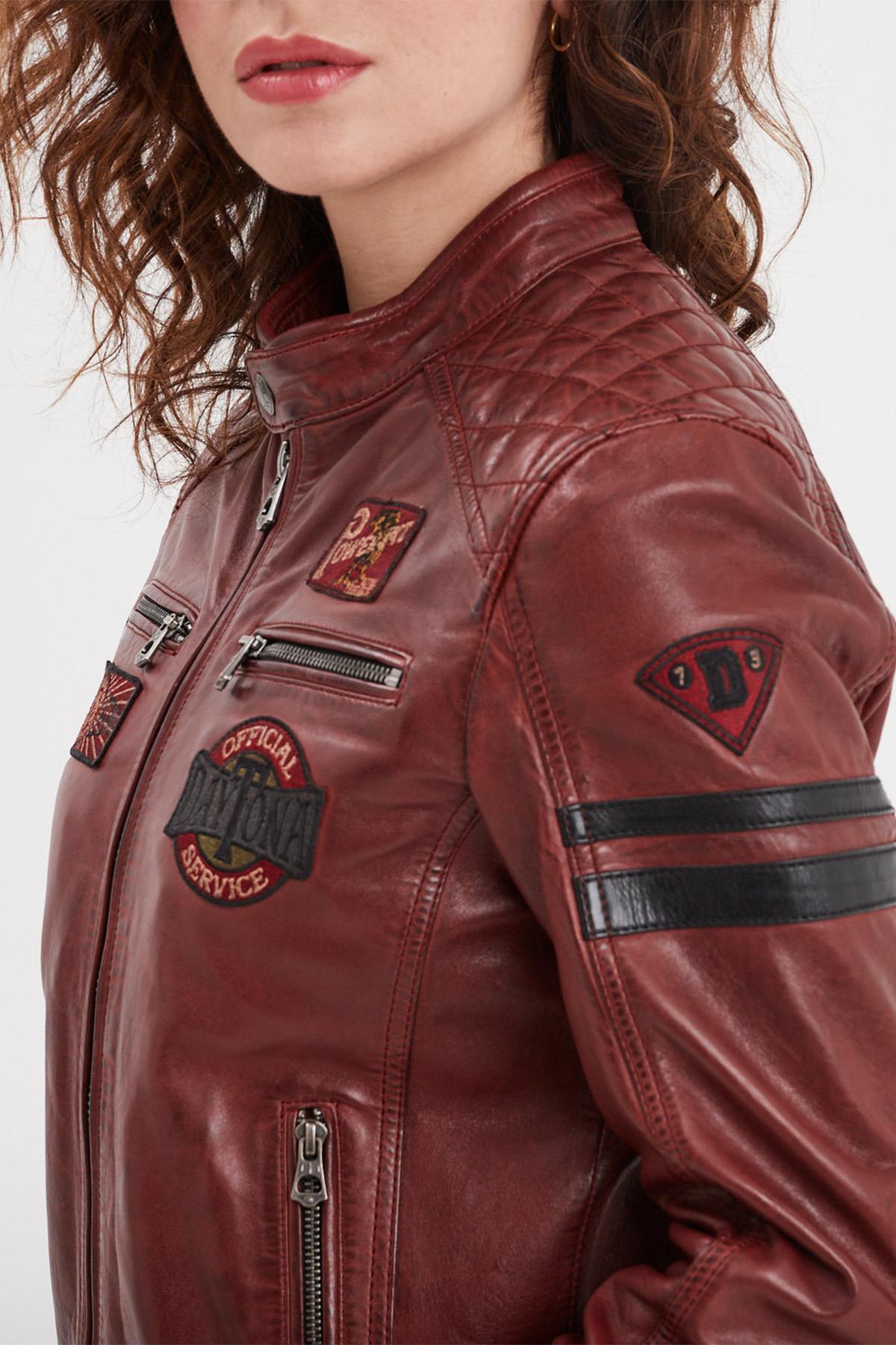 Damen Jacke Rose Garden WALKORA SHEEP ATLAS VEG SYRAH — Ansicht 6