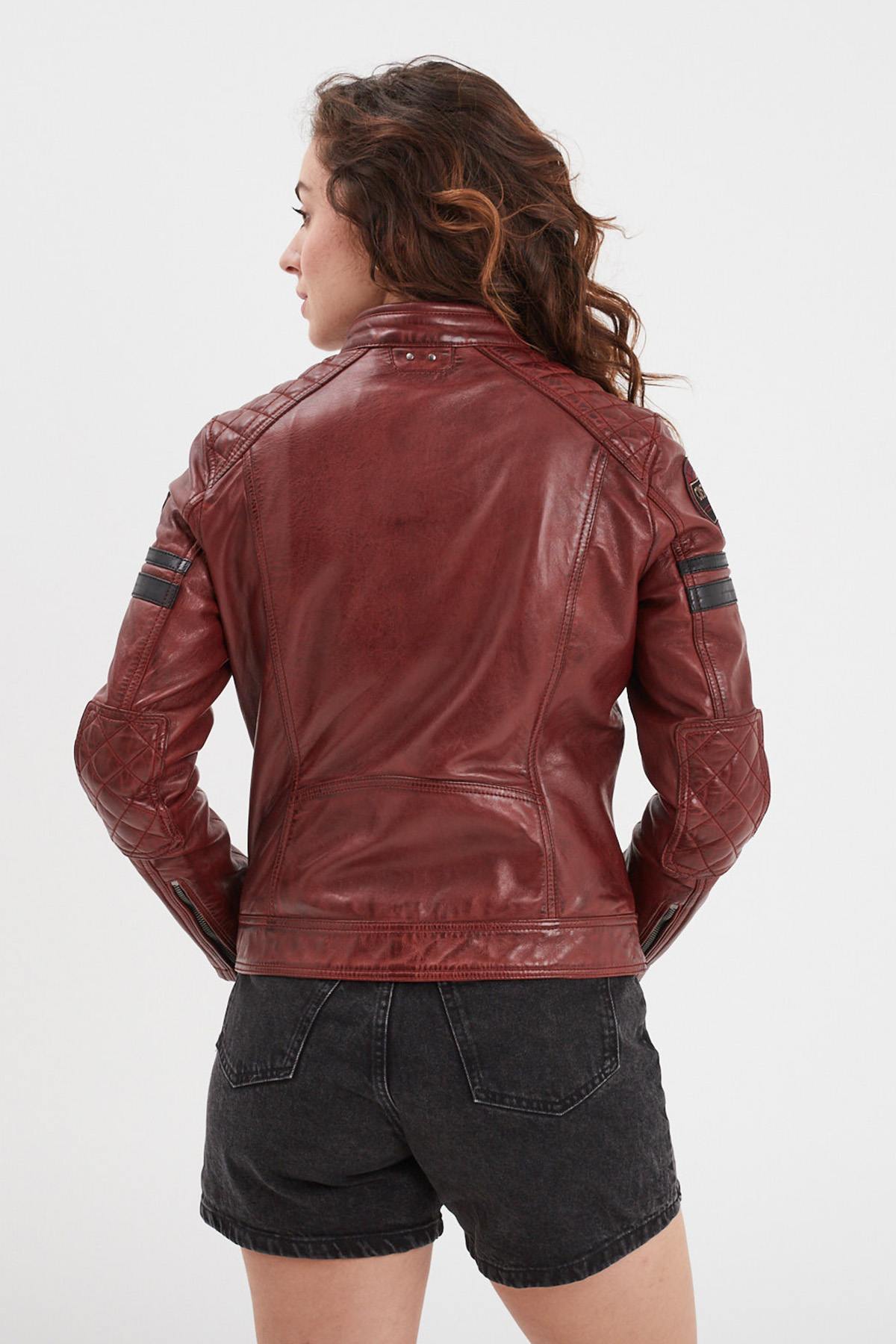 Damen Jacke Rose Garden WALKORA SHEEP ATLAS VEG SYRAH — Ansicht 3