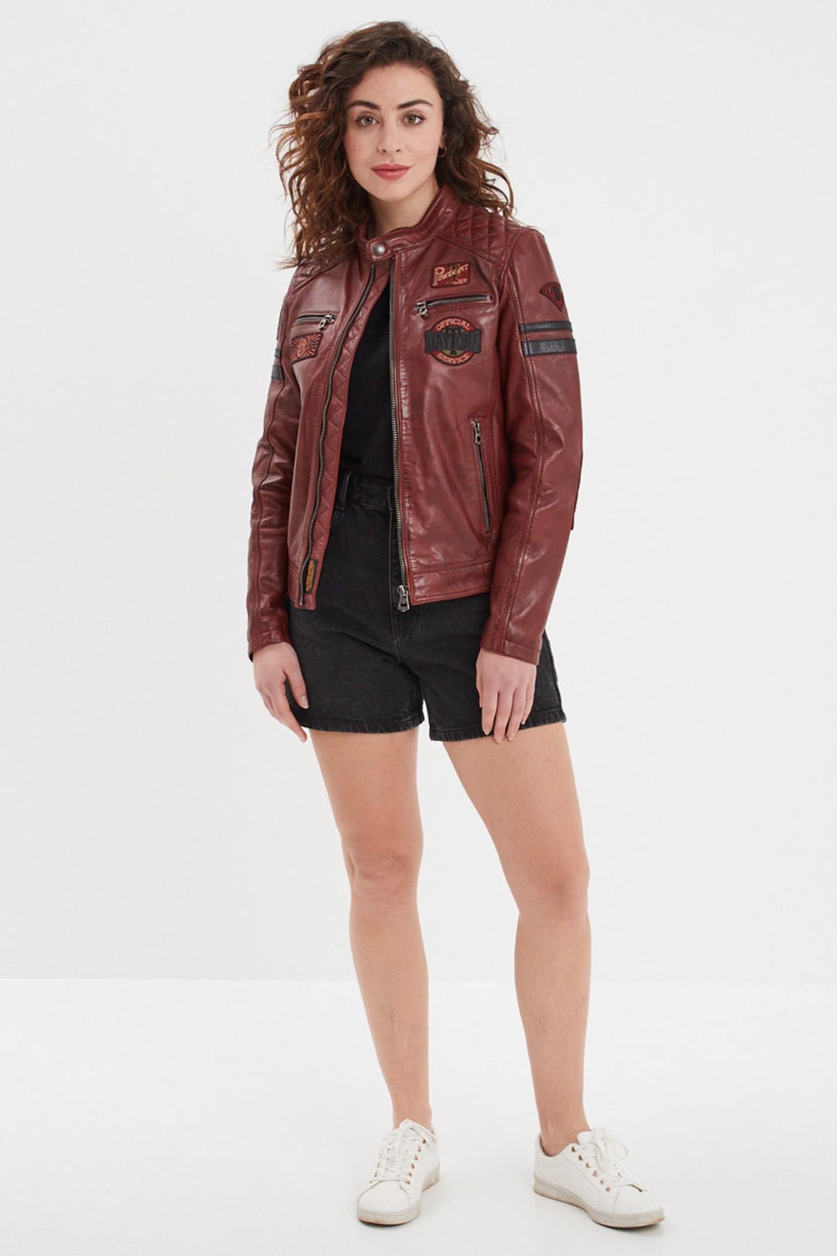Damen Jacke Rose Garden WALKORA SHEEP ATLAS VEG SYRAH — Ansicht 7