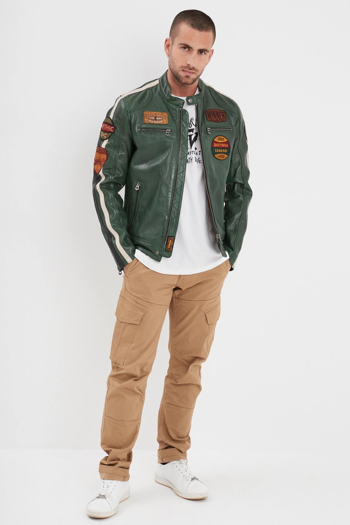 Blouson Homme Daytona WARTBURG SHEEP ATLAS VEG PASTURES — vue 7