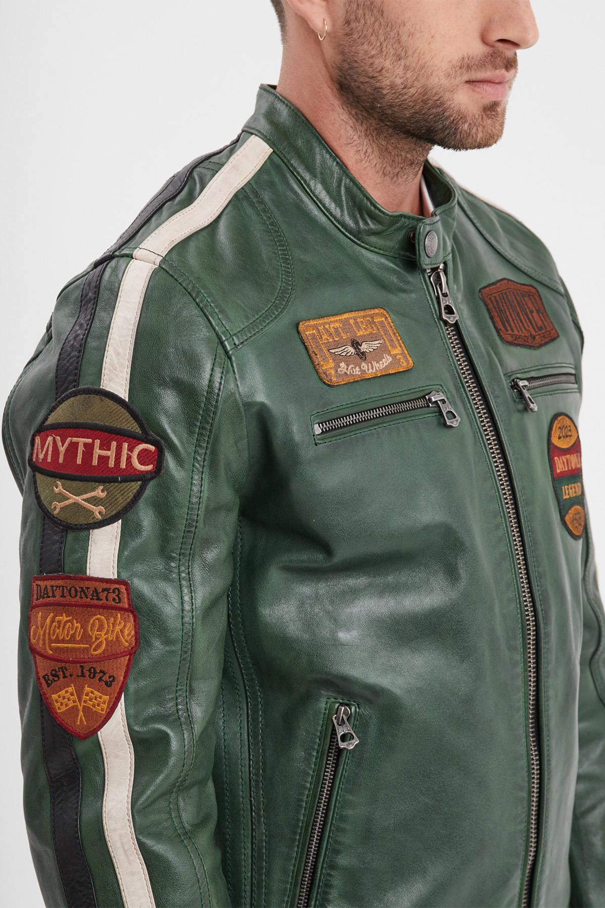 Blouson Homme Daytona WARTBURG SHEEP ATLAS VEG PASTURES — vue 13