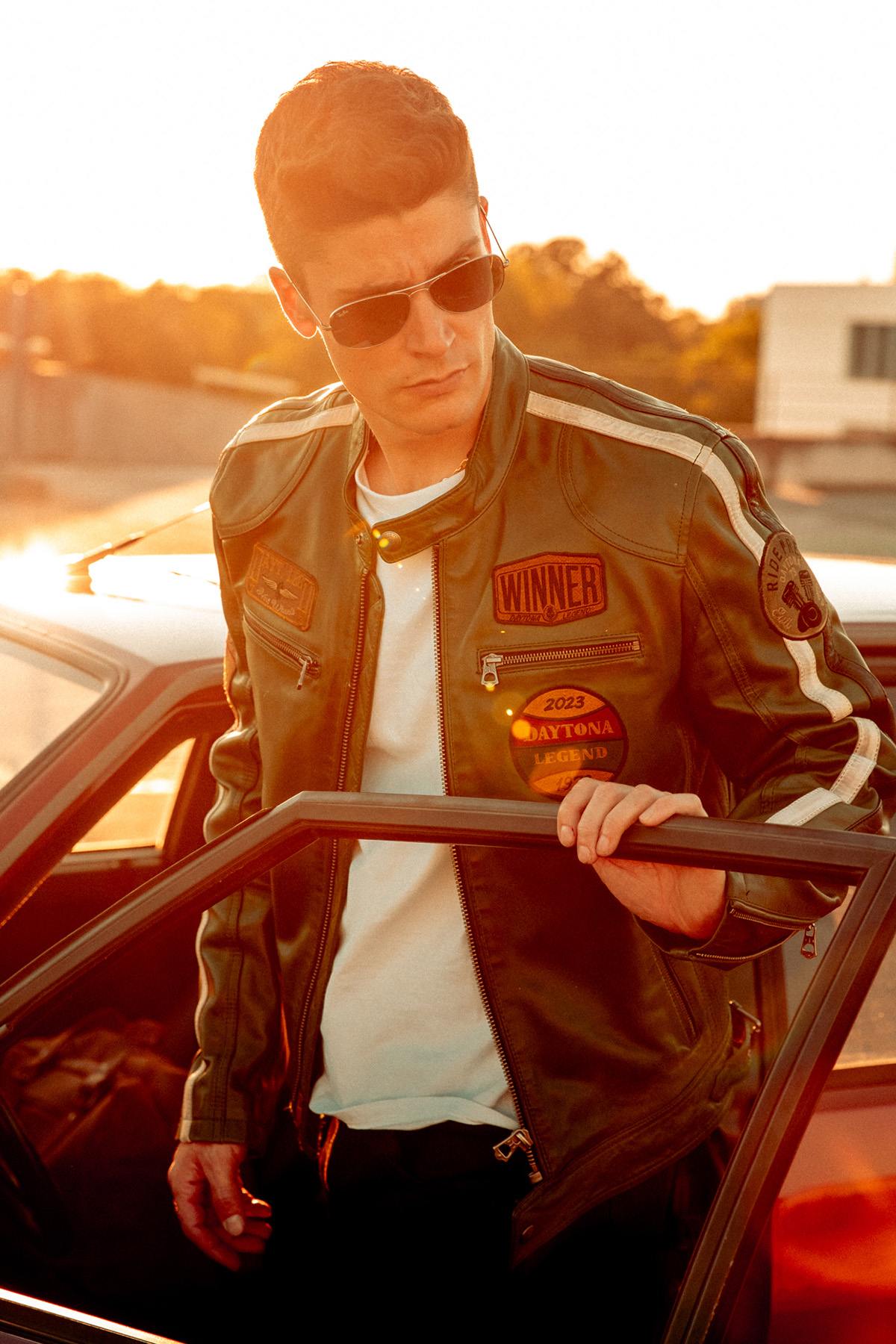 Blouson Homme Daytona WARTBURG SHEEP ATLAS VEG PASTURES — vue 3