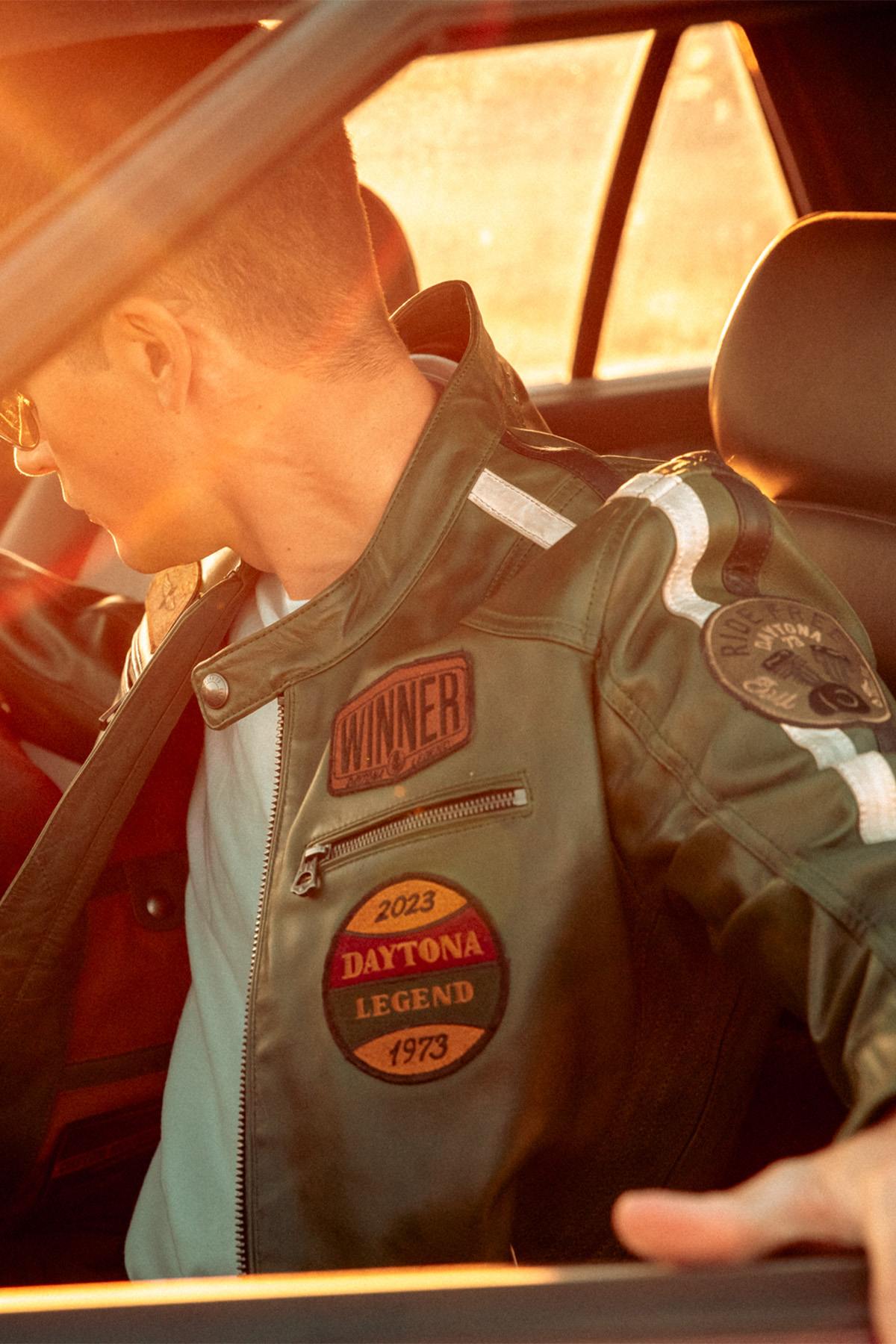 Blouson Homme Daytona WARTBURG SHEEP ATLAS VEG PASTURES — vue 9