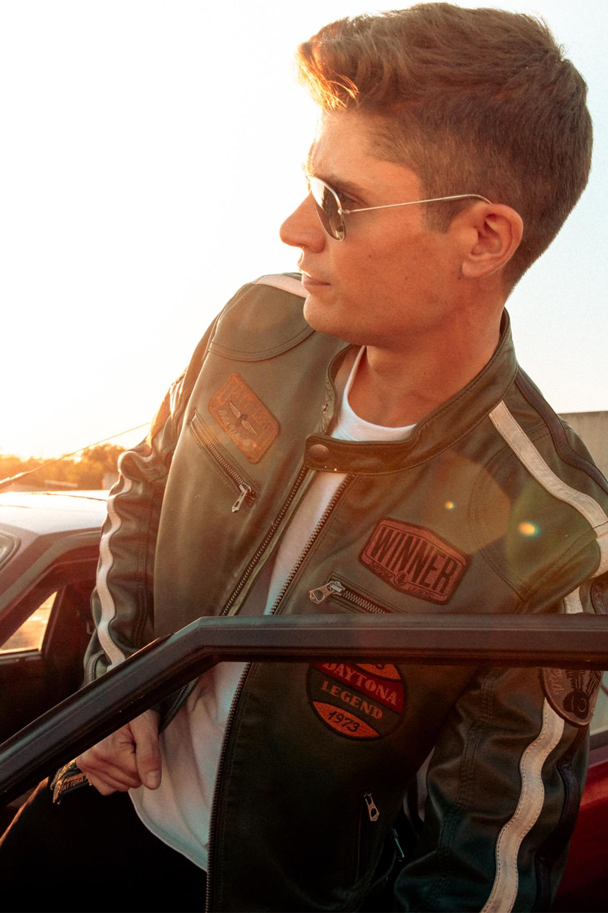 Blouson Homme Daytona WARTBURG SHEEP ATLAS VEG PASTURES — vue 20