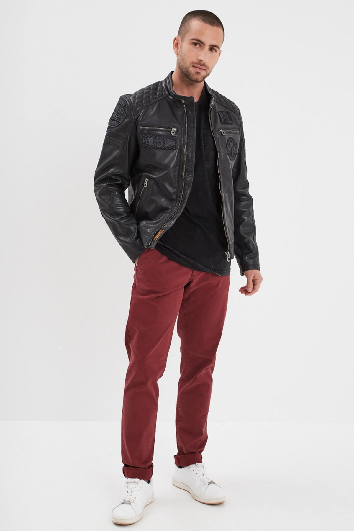 Chaqueta Hombre Daytona WALKOR SHEEP ATLAS VEG BLACK/BLACK — vista 2