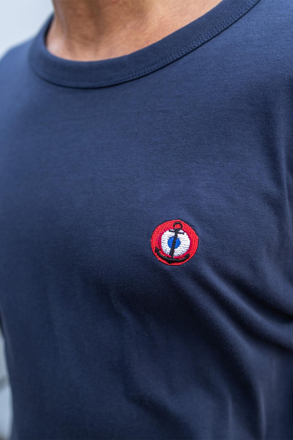 T-shirt Uomo Marine Nationale FLOTILLE MN NAVY — vista 2