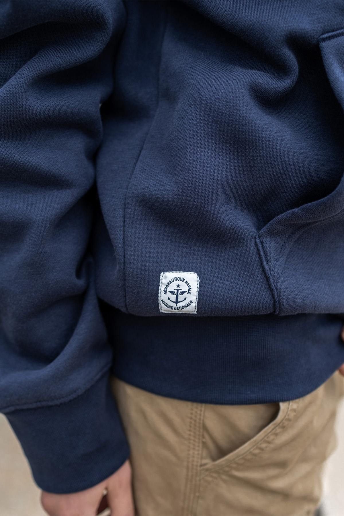 Gemischt Pullover/sweatshirt Marine Nationale DAUPHIN MN NAVY — Ansicht 5