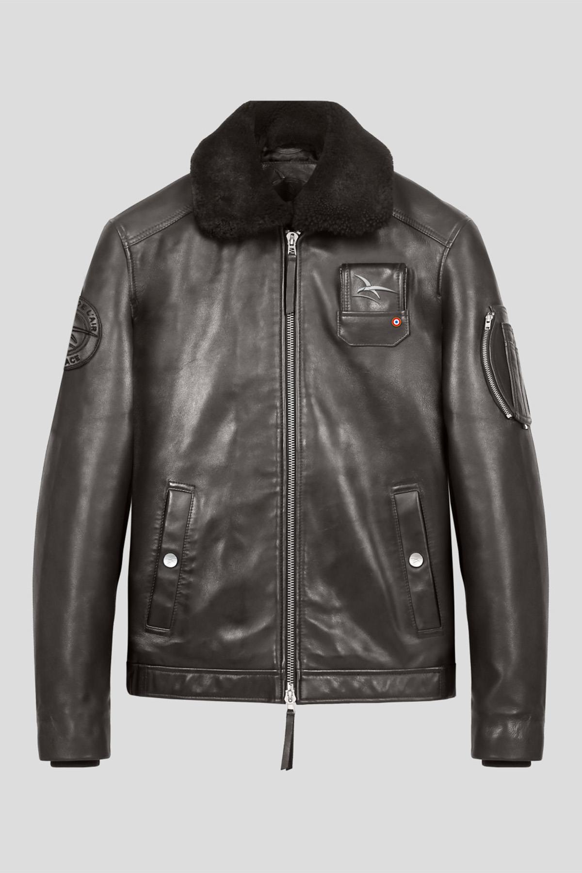 Herren Jacke Armée De L'air Et De L'espace JET ATLAS BROWN — Ansicht 2