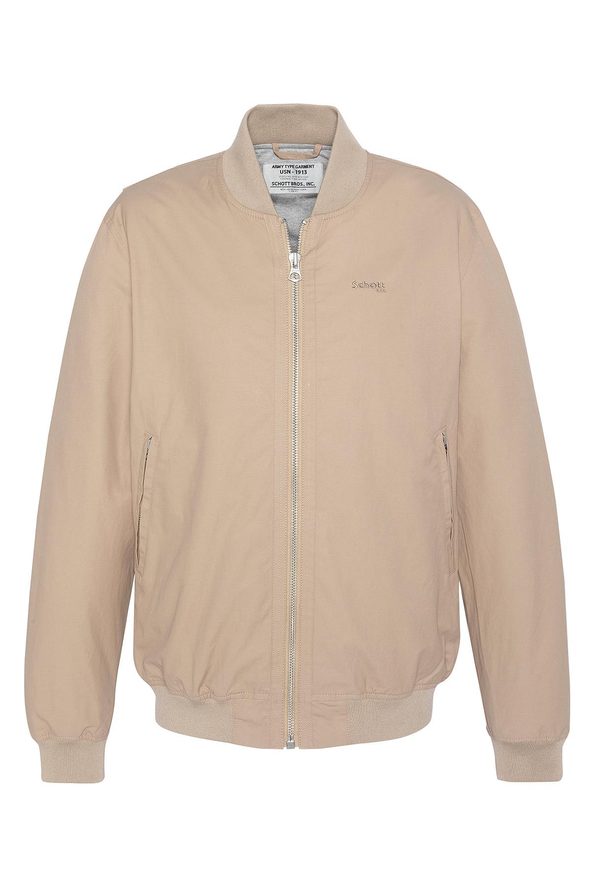 Chaqueta Hombre Schott MACOLE ARMY BEIGE — vista 1