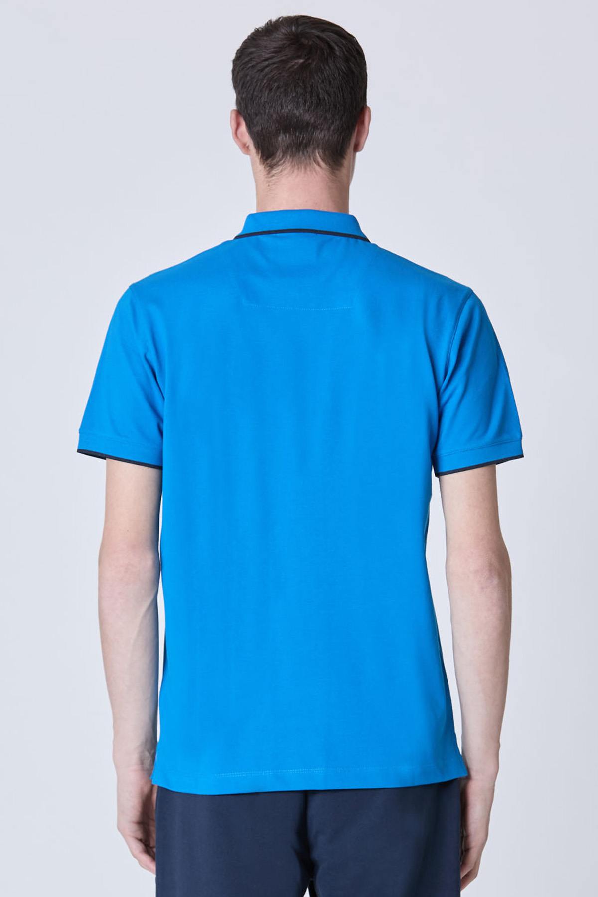 Herren Polo Aeronautica Militare PO1308P82 21307 MEDIUM BLUE — Ansicht 3
