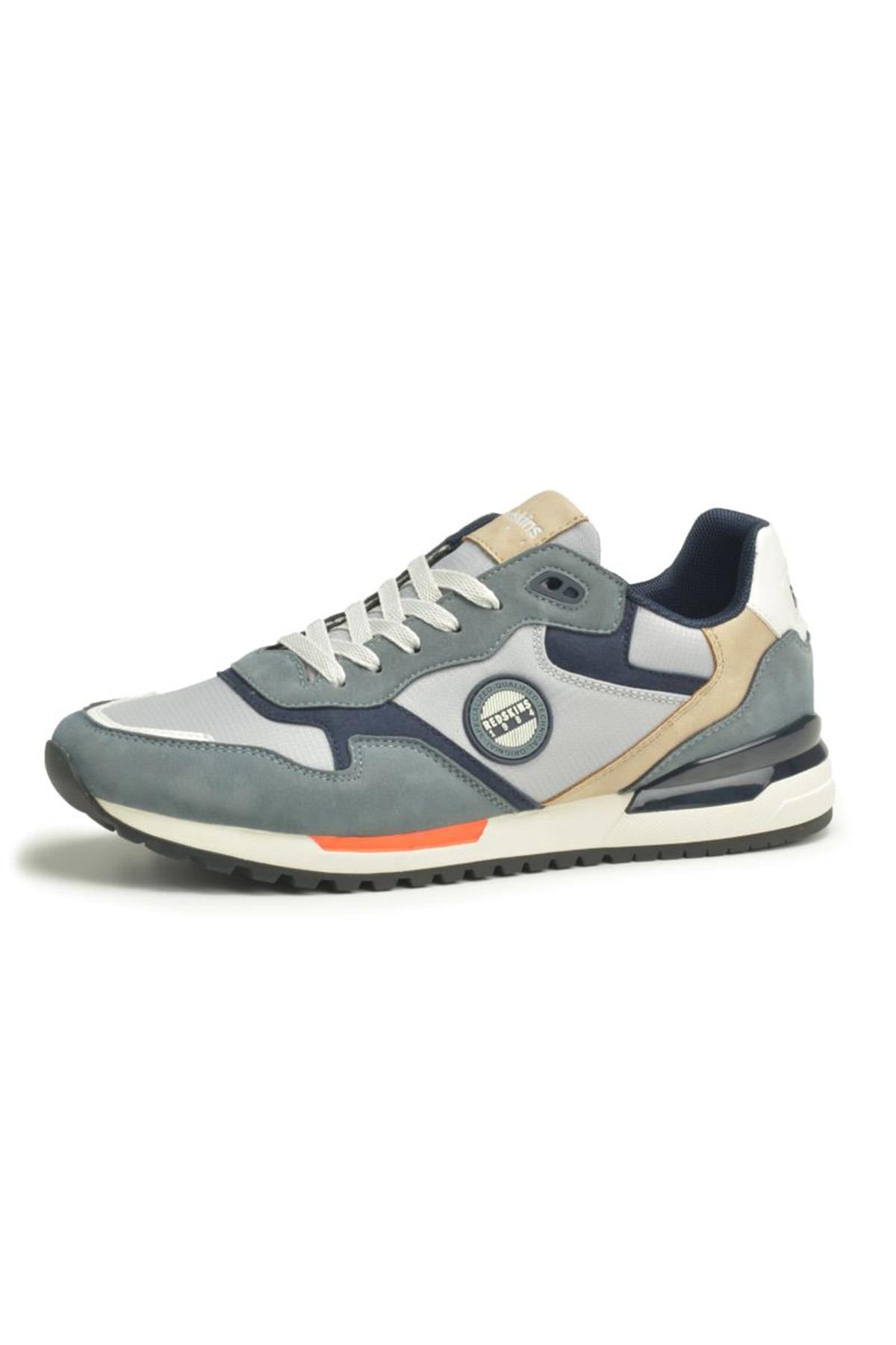 Herren Ledersneakers Redskins OYATI JEAN+GRIS — Ansicht 1