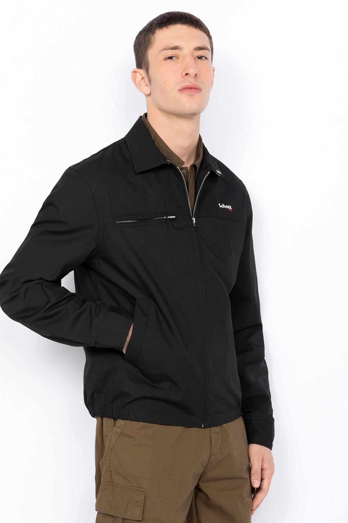 Chaqueta Hombre Schott CADAMS BLACK — vista 6