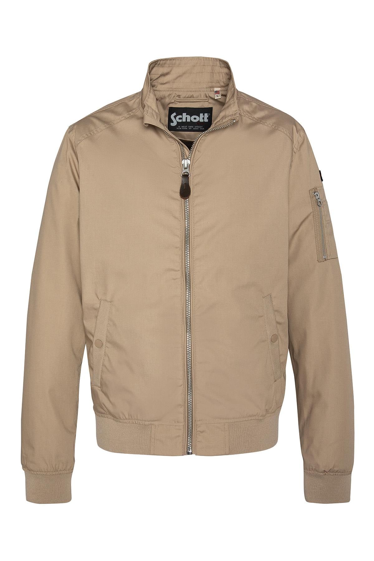 Chaqueta Hombre Schott KENNY LT.BEIGE — vista 1