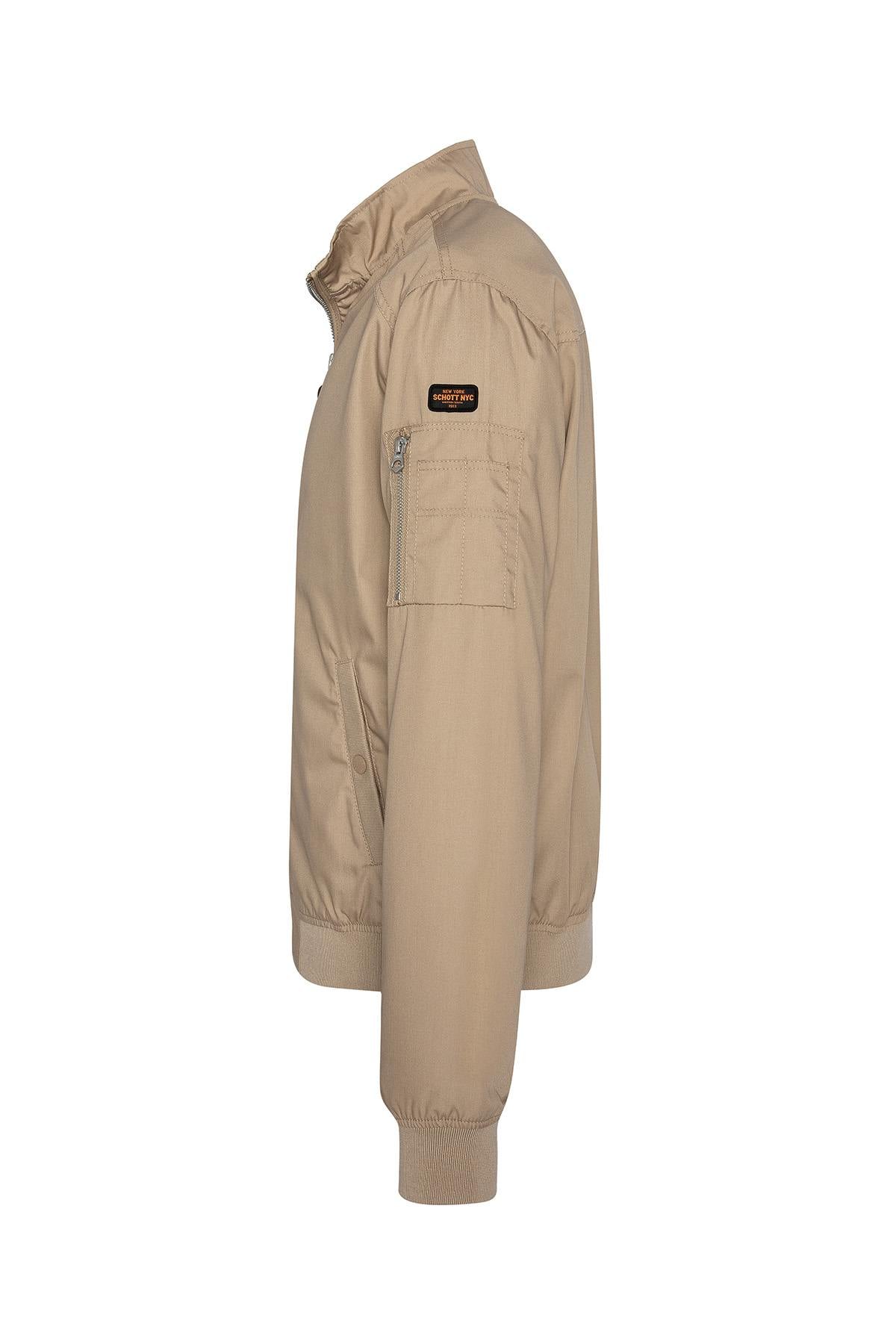Chaqueta Hombre Schott KENNY LT.BEIGE — vista 3