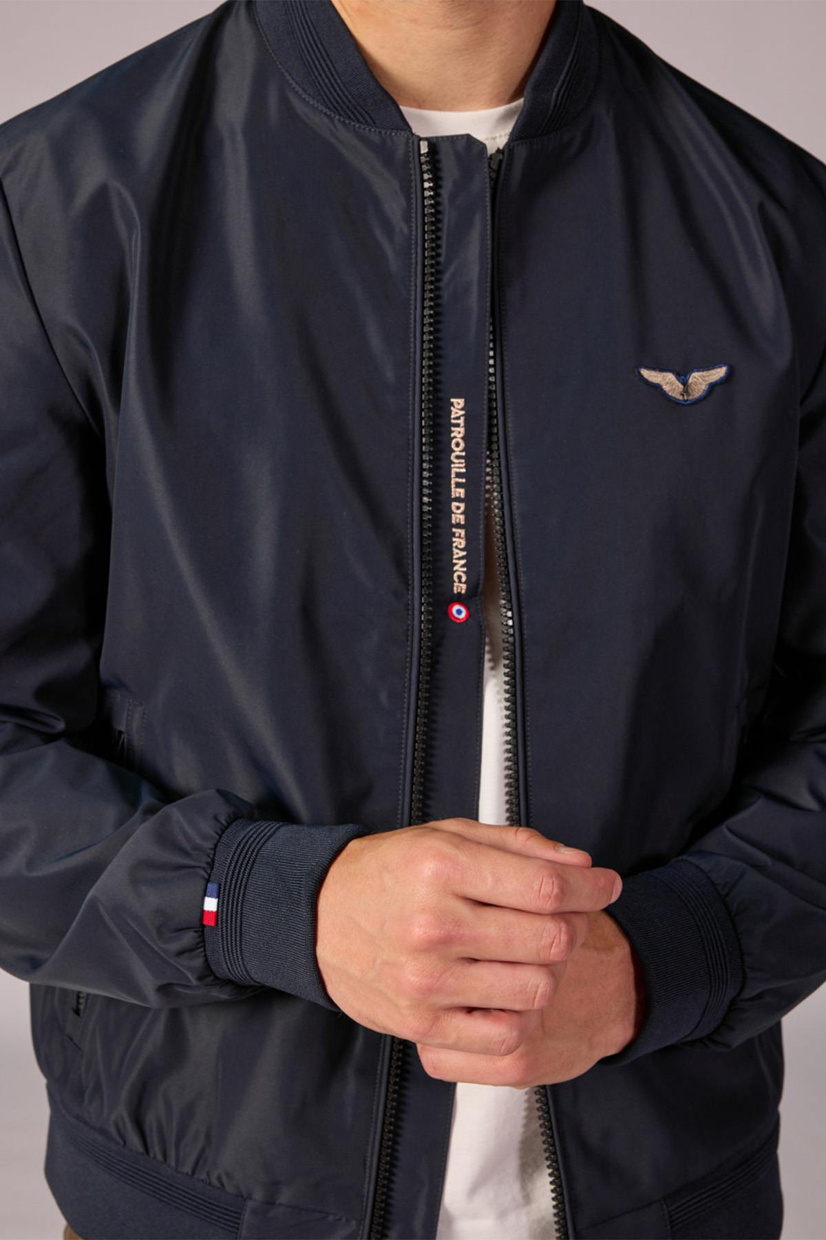 Herren Jacke Patrouille De France CREW AIRJET NAVY BLUE — Ansicht 3