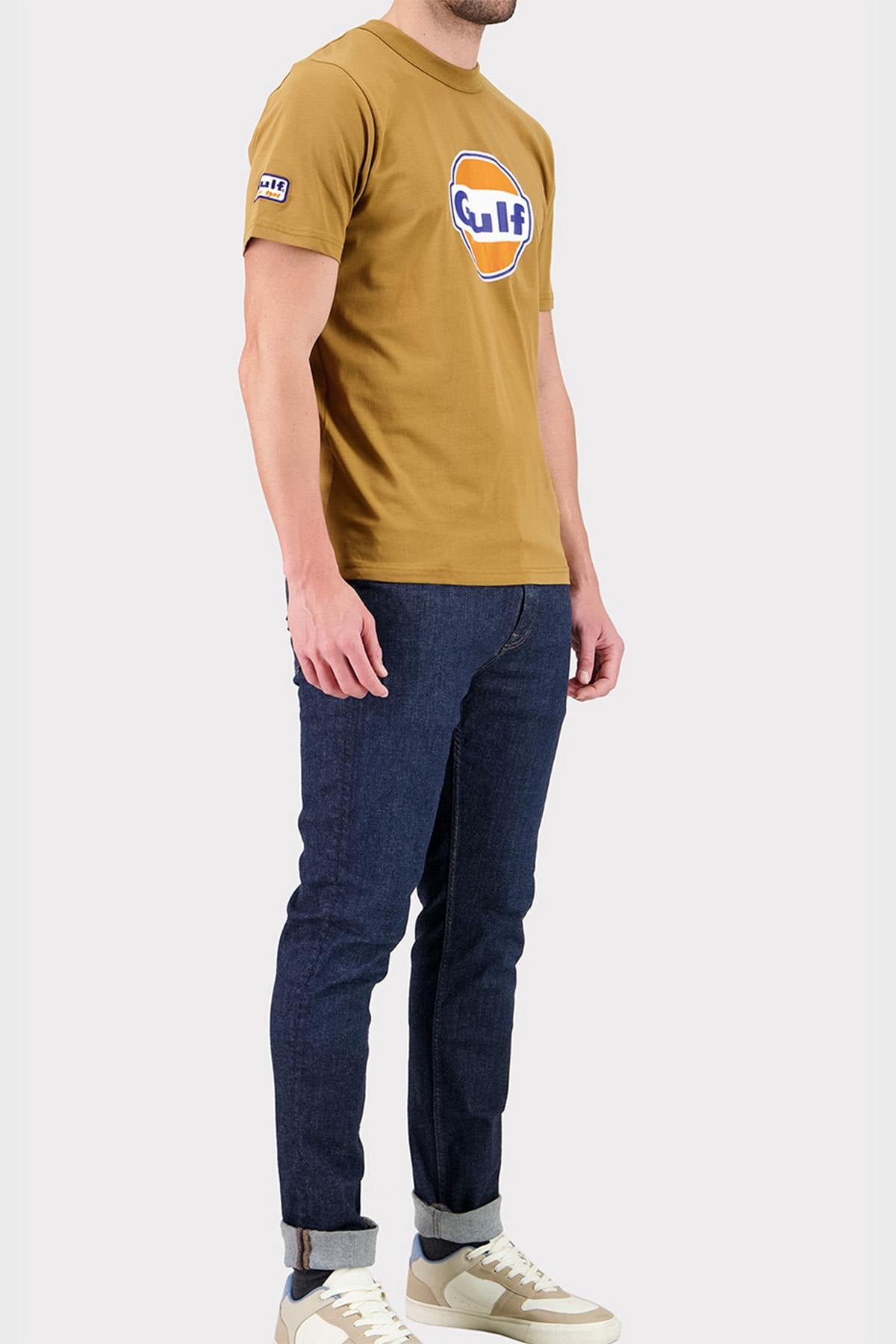 Tee Shirt Homme Gulf TEE SHIRT TSM05-580 CARAMEL — vue 3