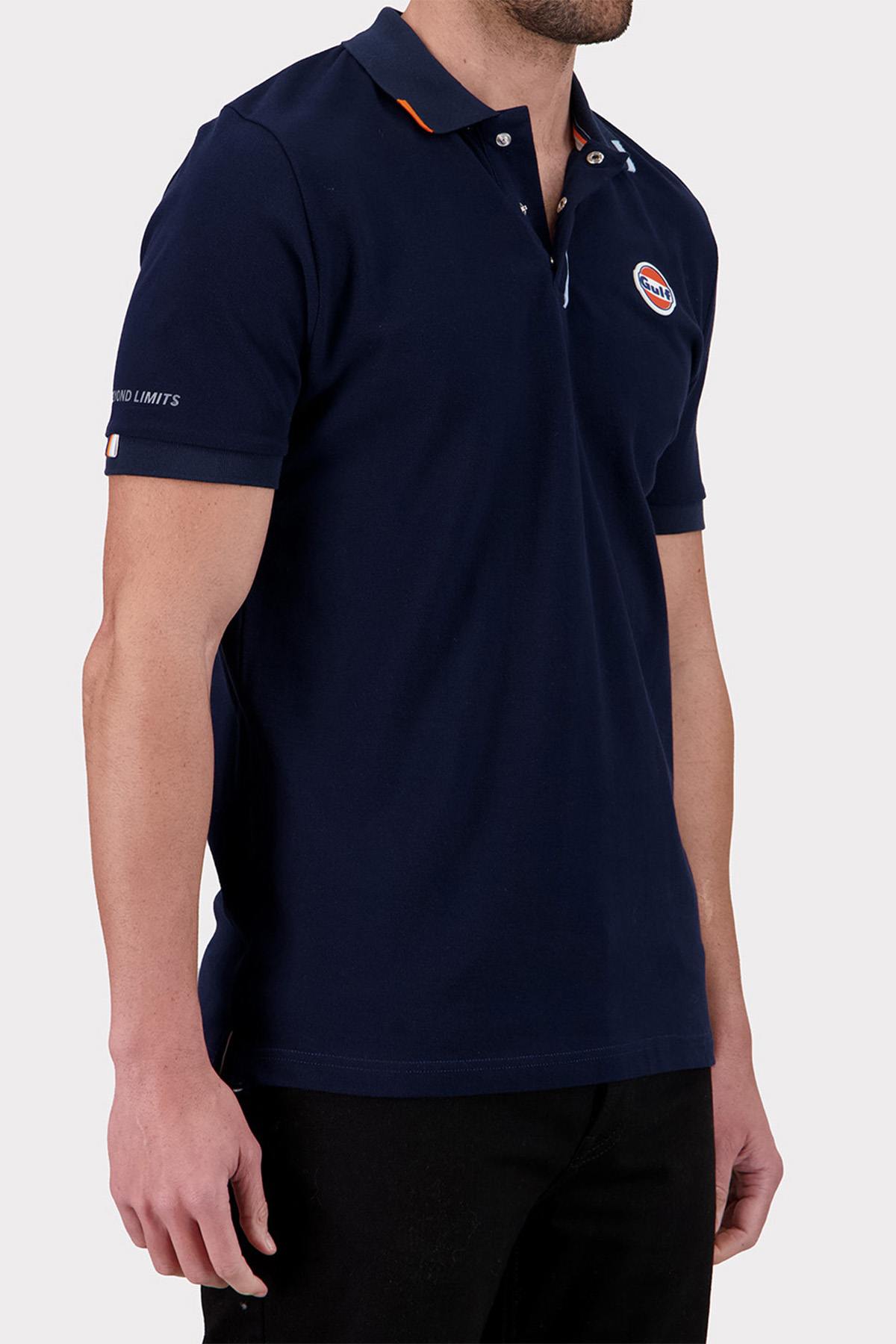 Polo Uomo Gulf POLO POM04-100 NAVY — vista 4