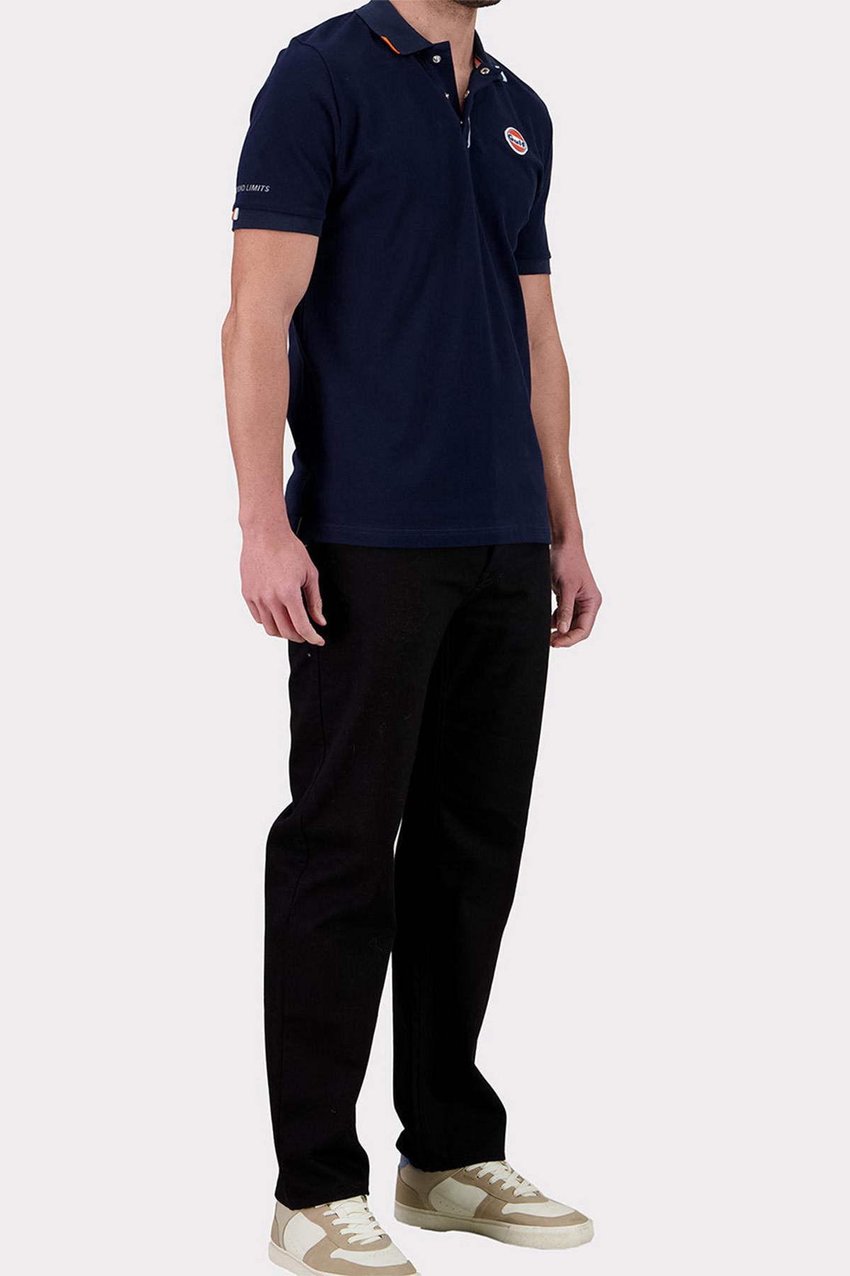 Polo Uomo Gulf POLO POM04-100 NAVY — vista 3