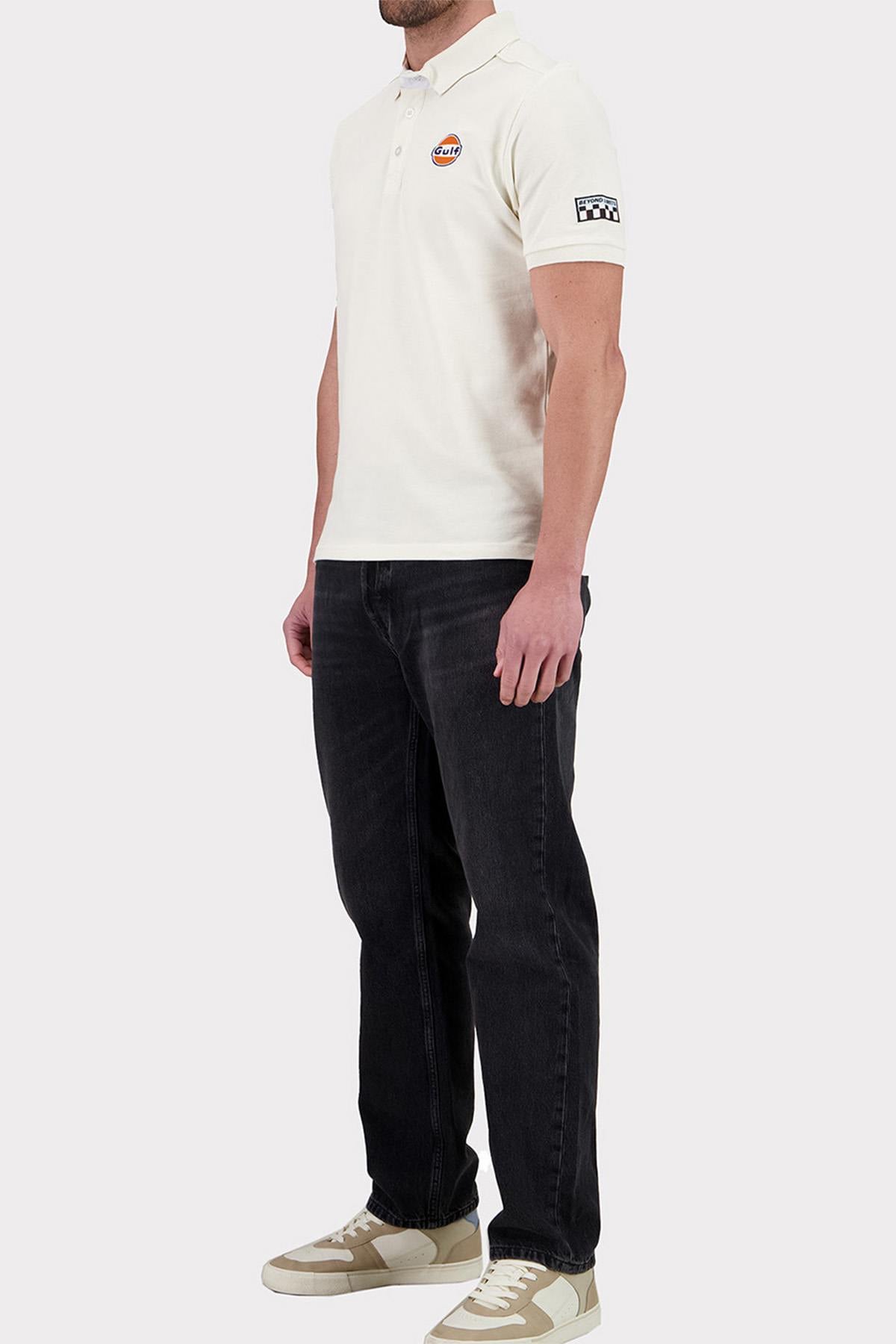 Herren Polo Gulf POLO POM03-003 ECRU — Ansicht 2