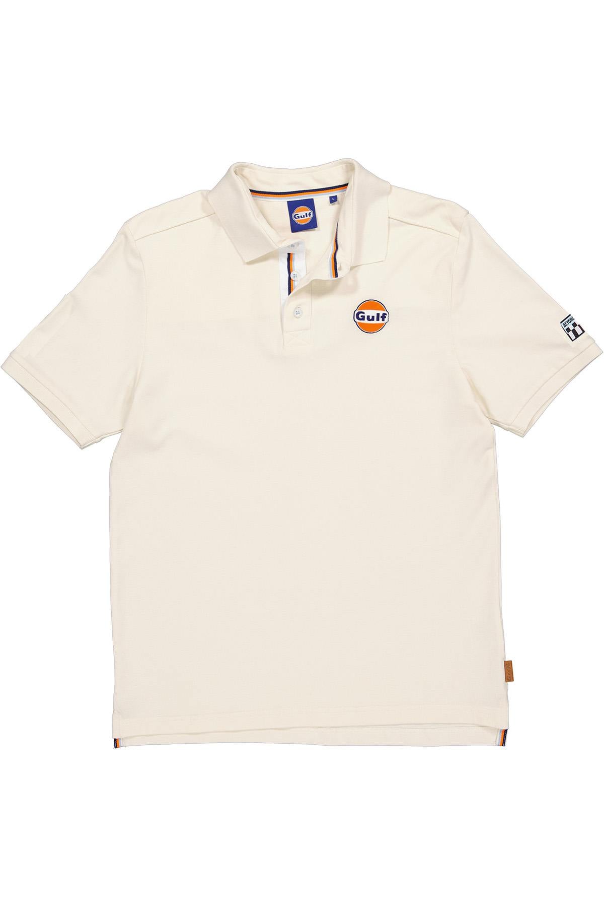 Herren Polo Gulf POLO POM03-003 ECRU — Ansicht 6