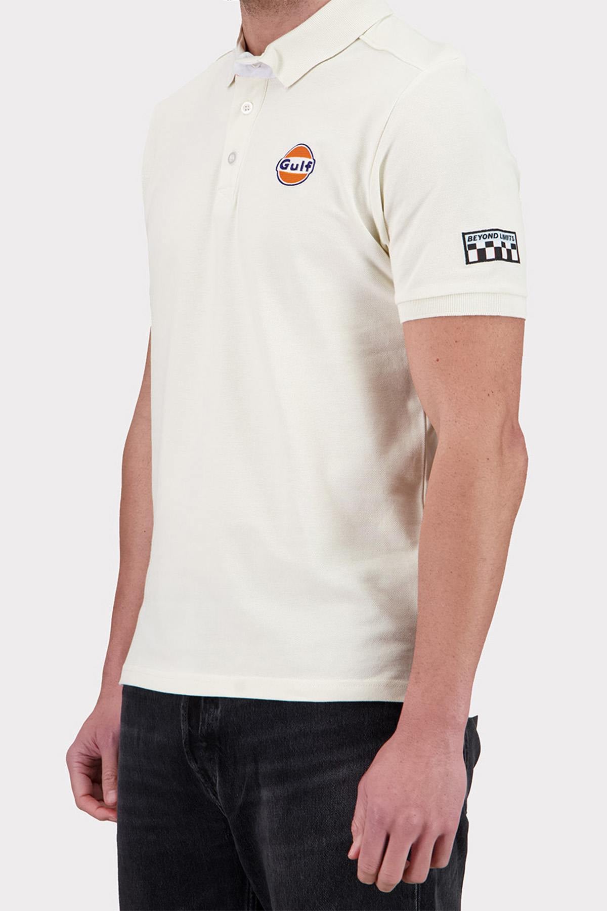 Herren Polo Gulf POLO POM03-003 ECRU — Ansicht 5