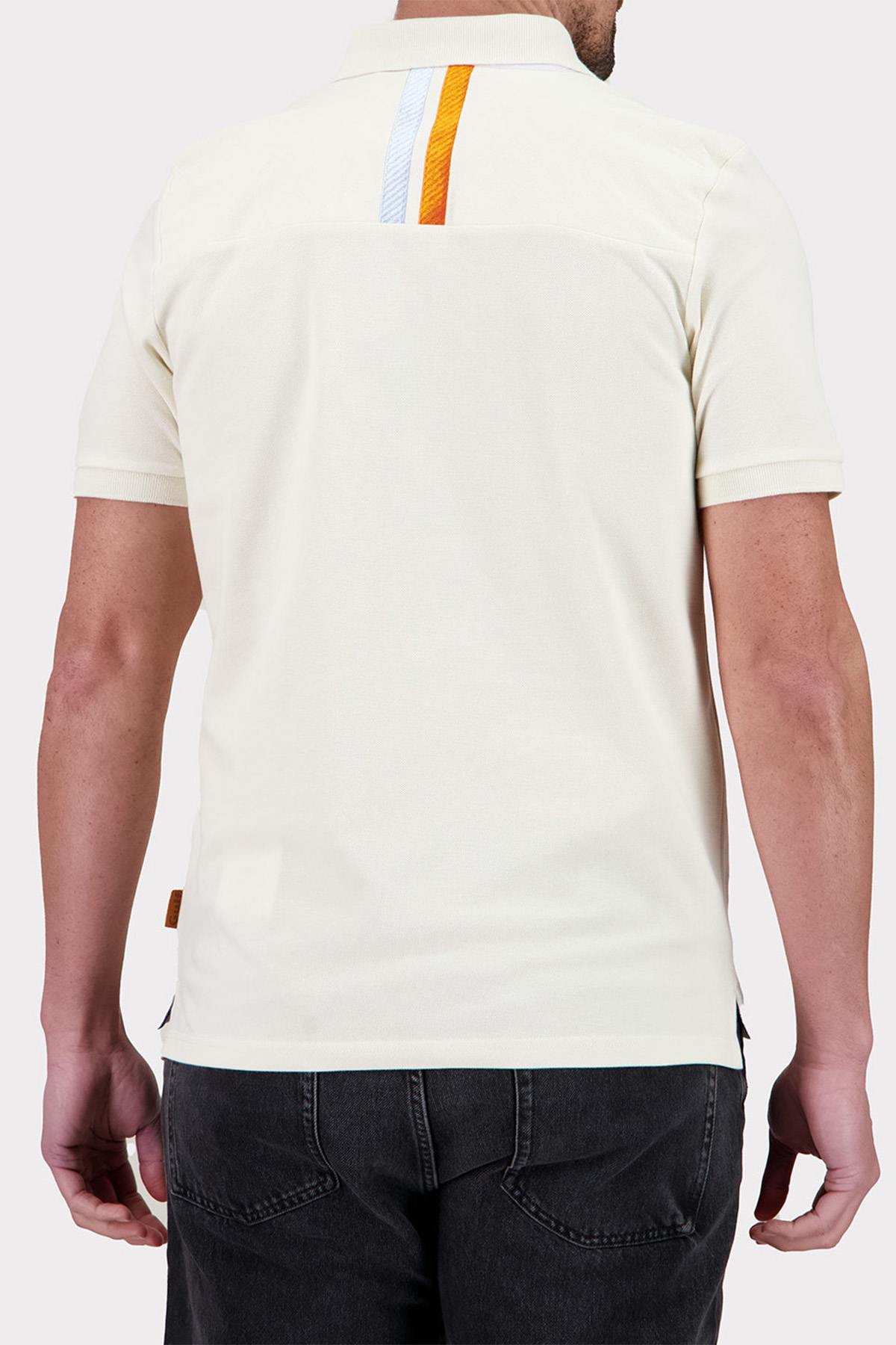 Herren Polo Gulf POLO POM03-003 ECRU — Ansicht 4
