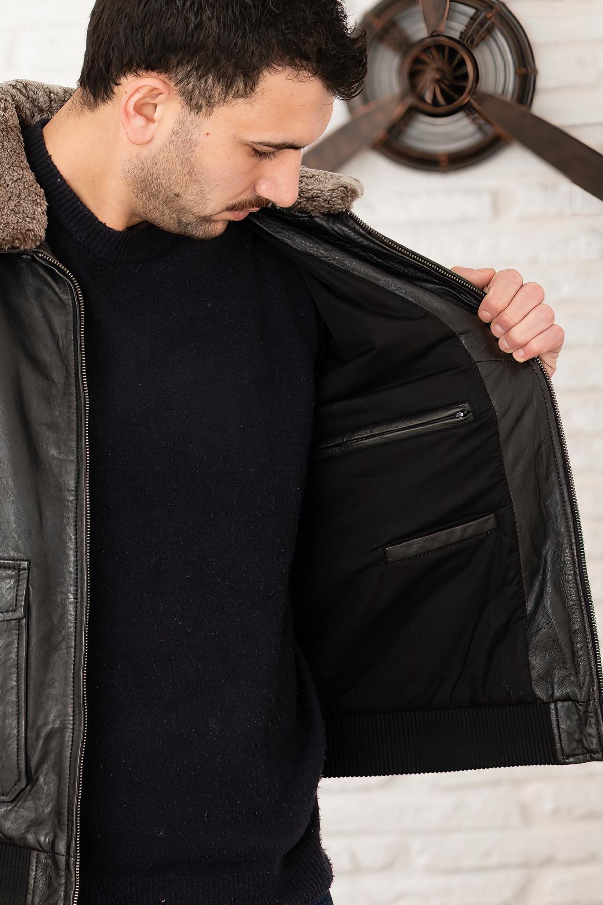 Chaqueta Hombre Serge Pariente PILOT SP BLACK — vista 6