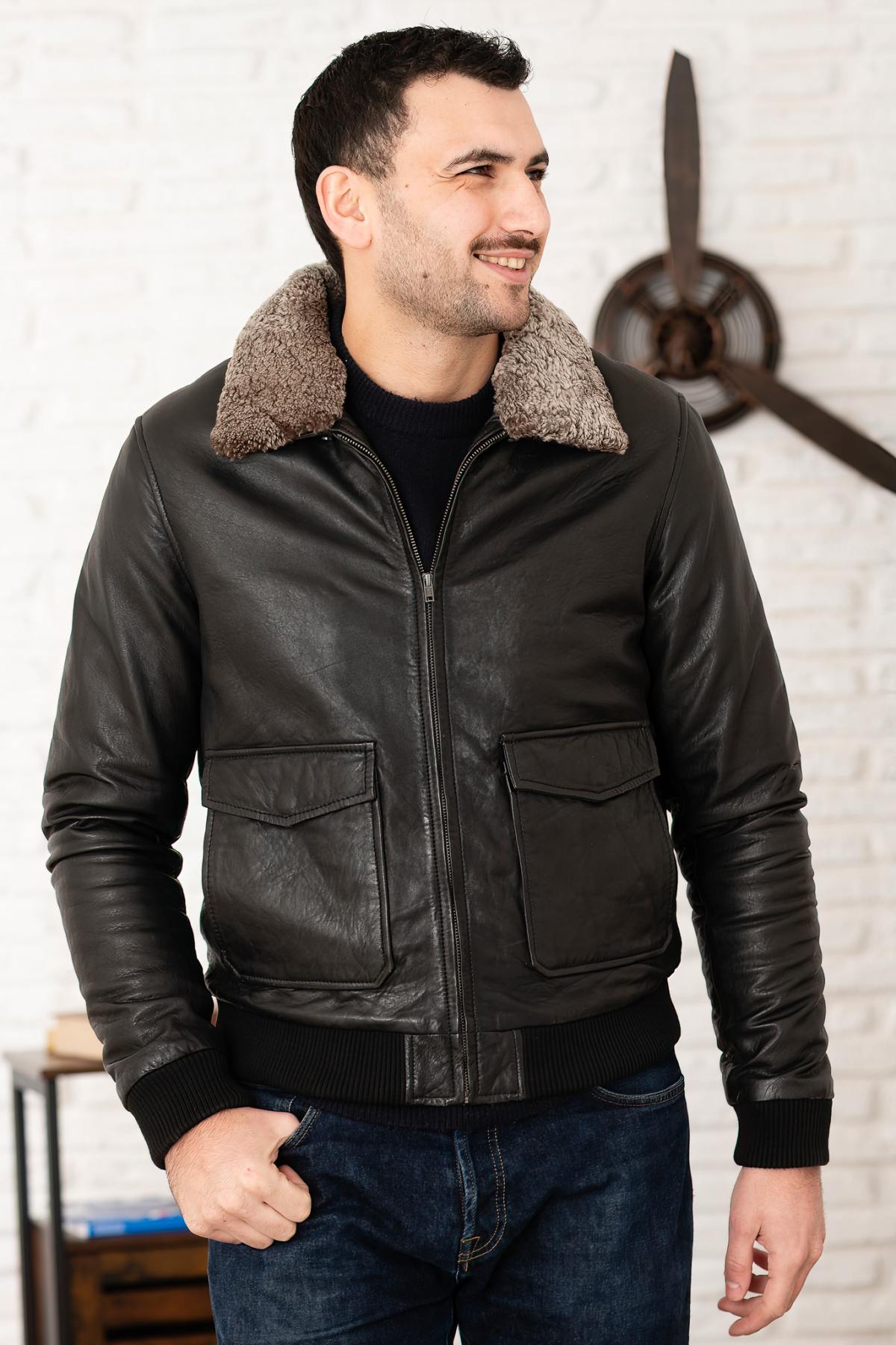 Chaqueta Hombre Serge Pariente PILOT SP BLACK — vista 1